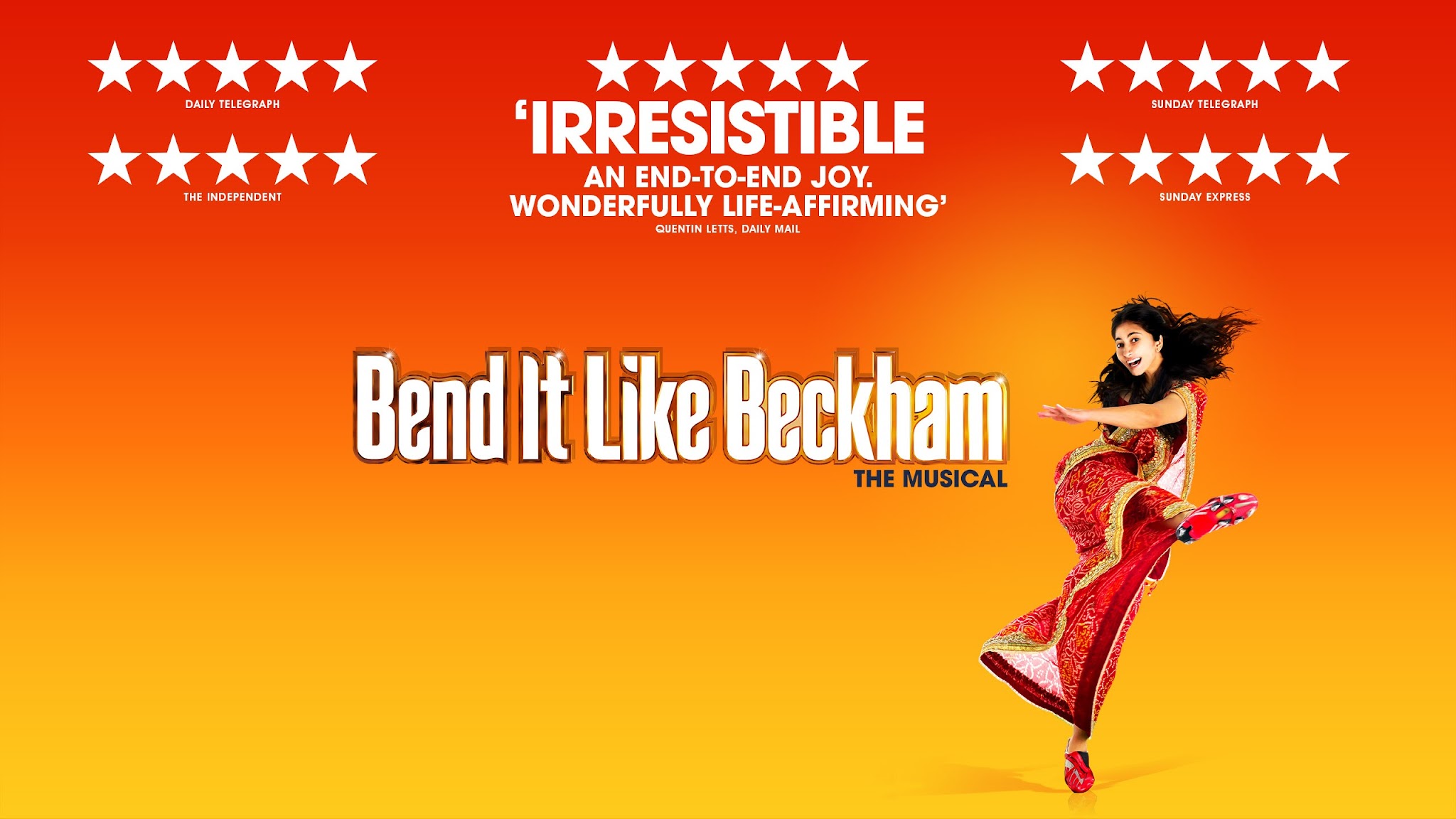 Bend It Like Beckham The Musical YouTube banner