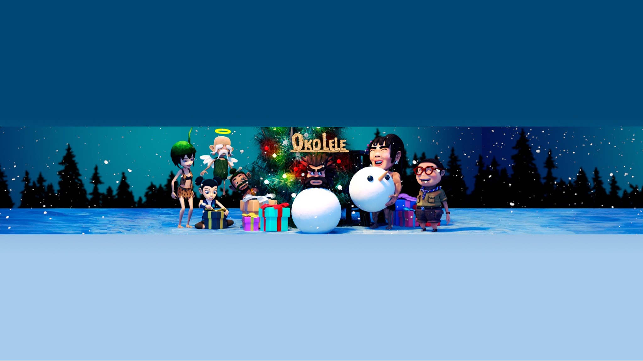 Oko Lele - Official channel YouTube banner