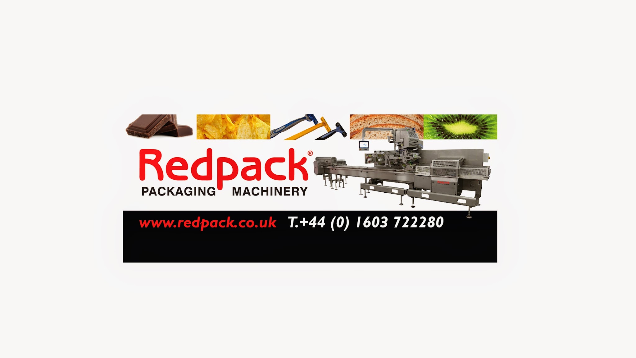 Redpack Packaging Machinery YouTube banner