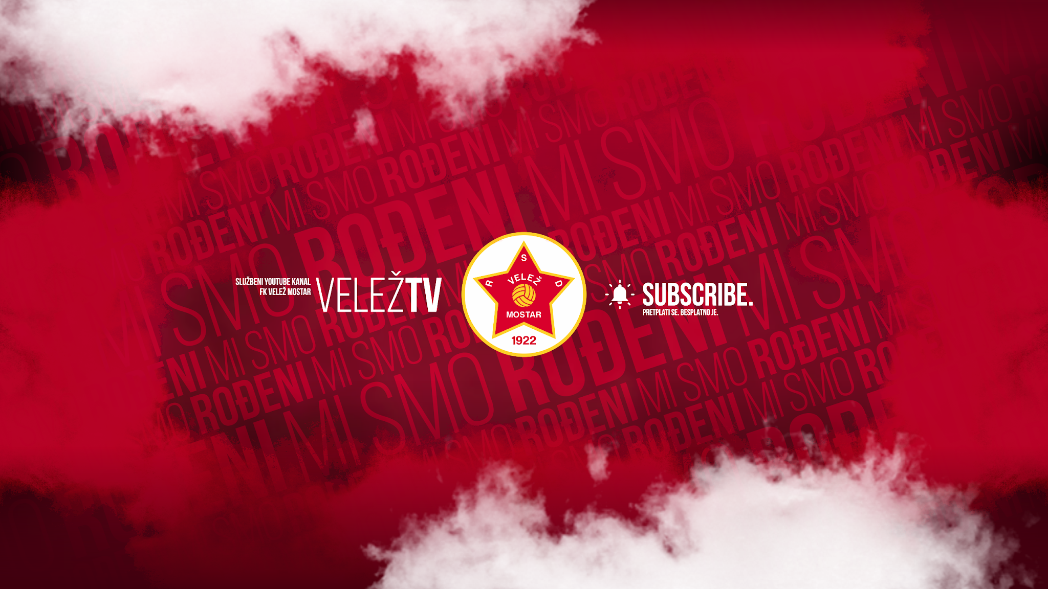 Velež TV YouTube banner