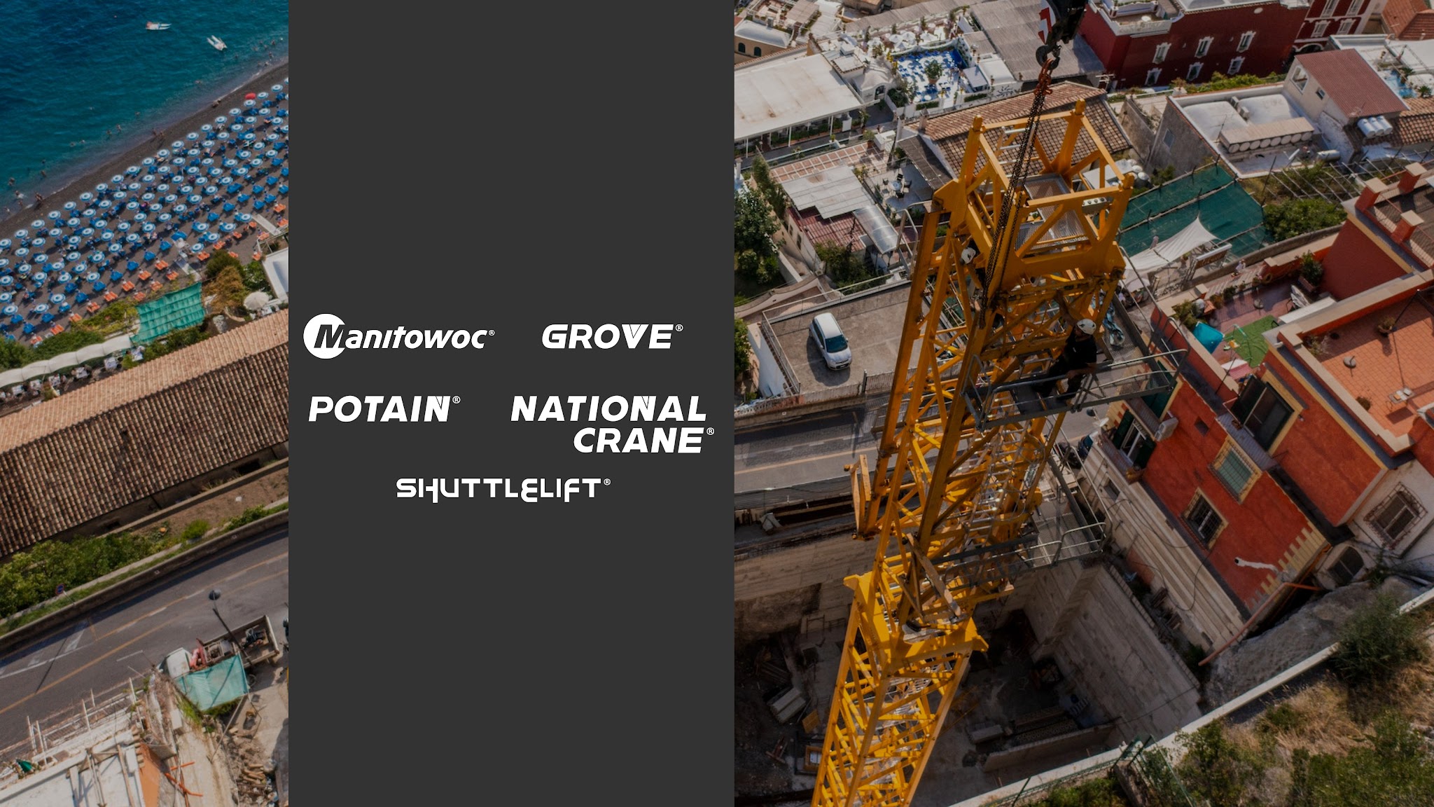 Manitowoc Cranes YouTube banner