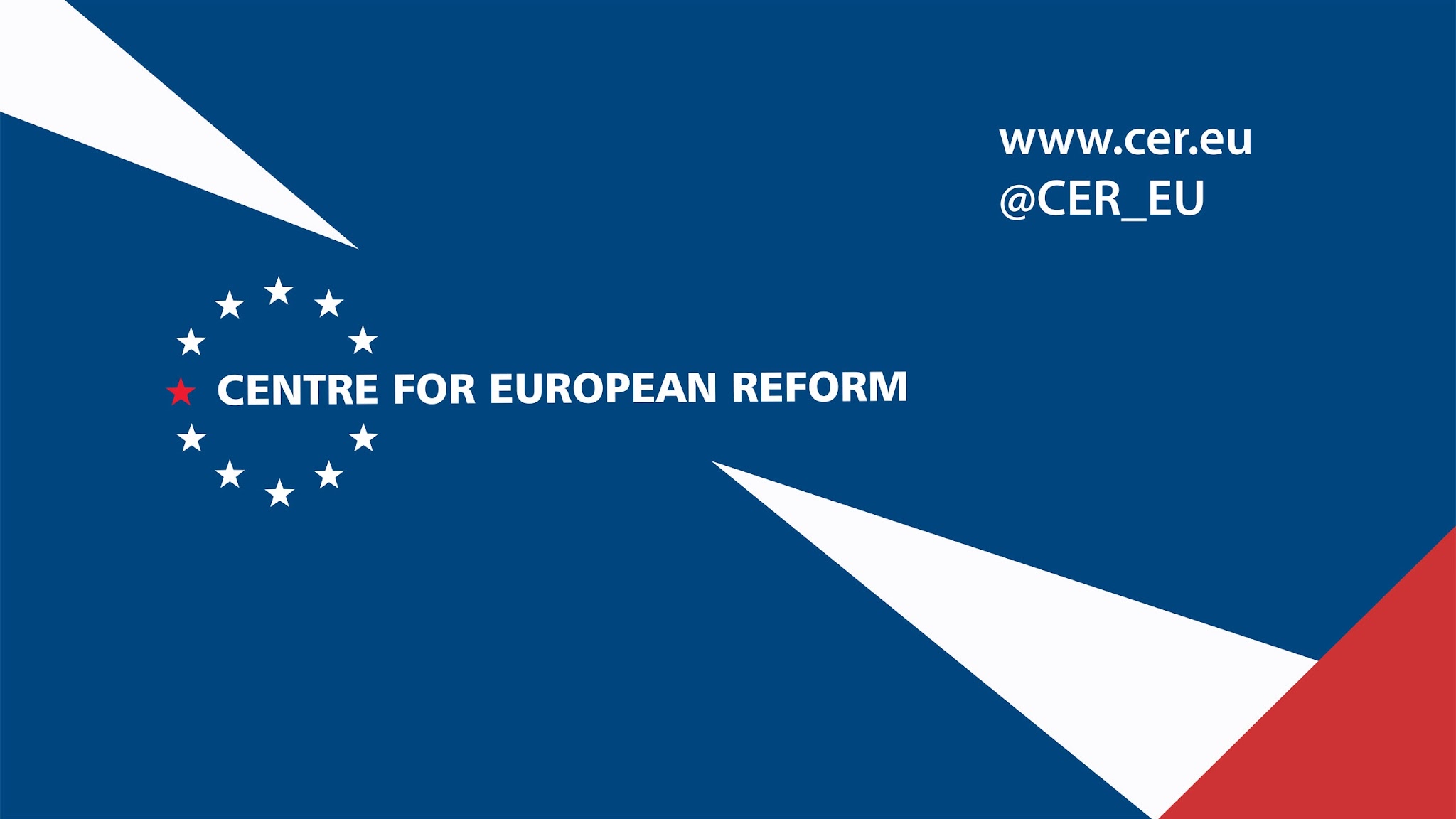 Centre for European Reform YouTube banner