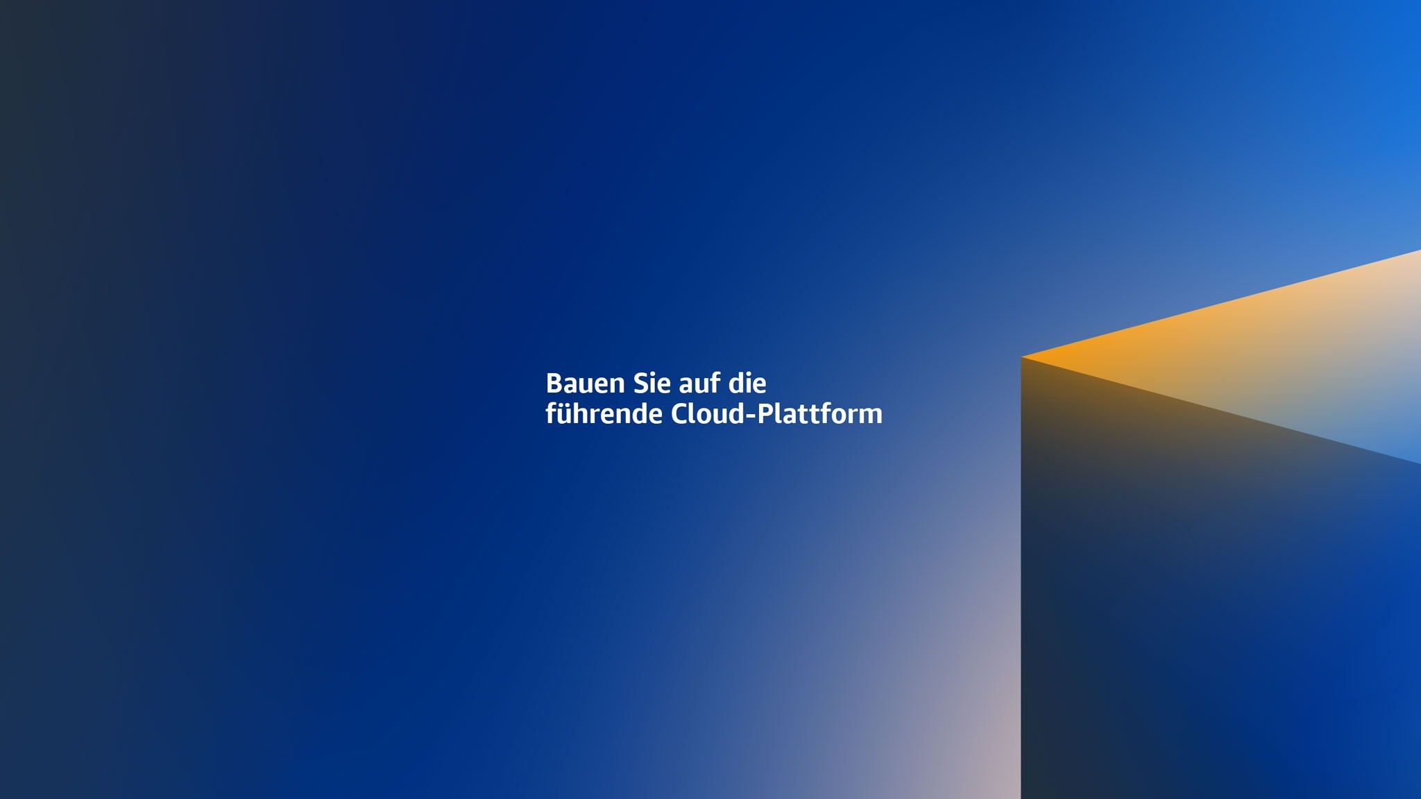 Amazon Web Services Deutsch YouTube banner