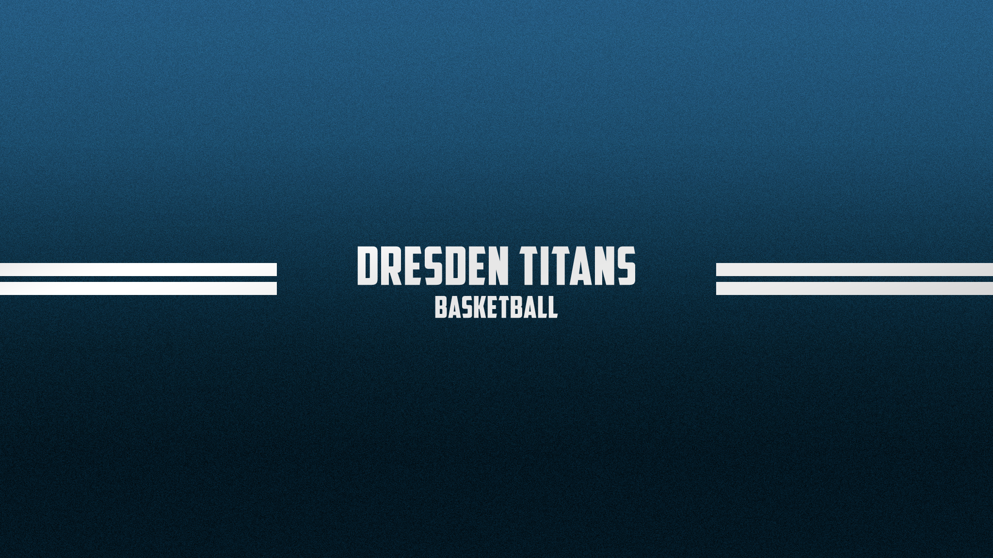 Dresden Titans Basketball YouTube banner