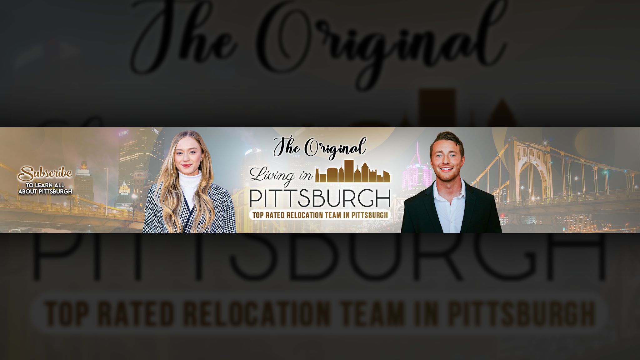 LIVING IN PITTSBURGH, PENNSYLVANIA YouTube banner