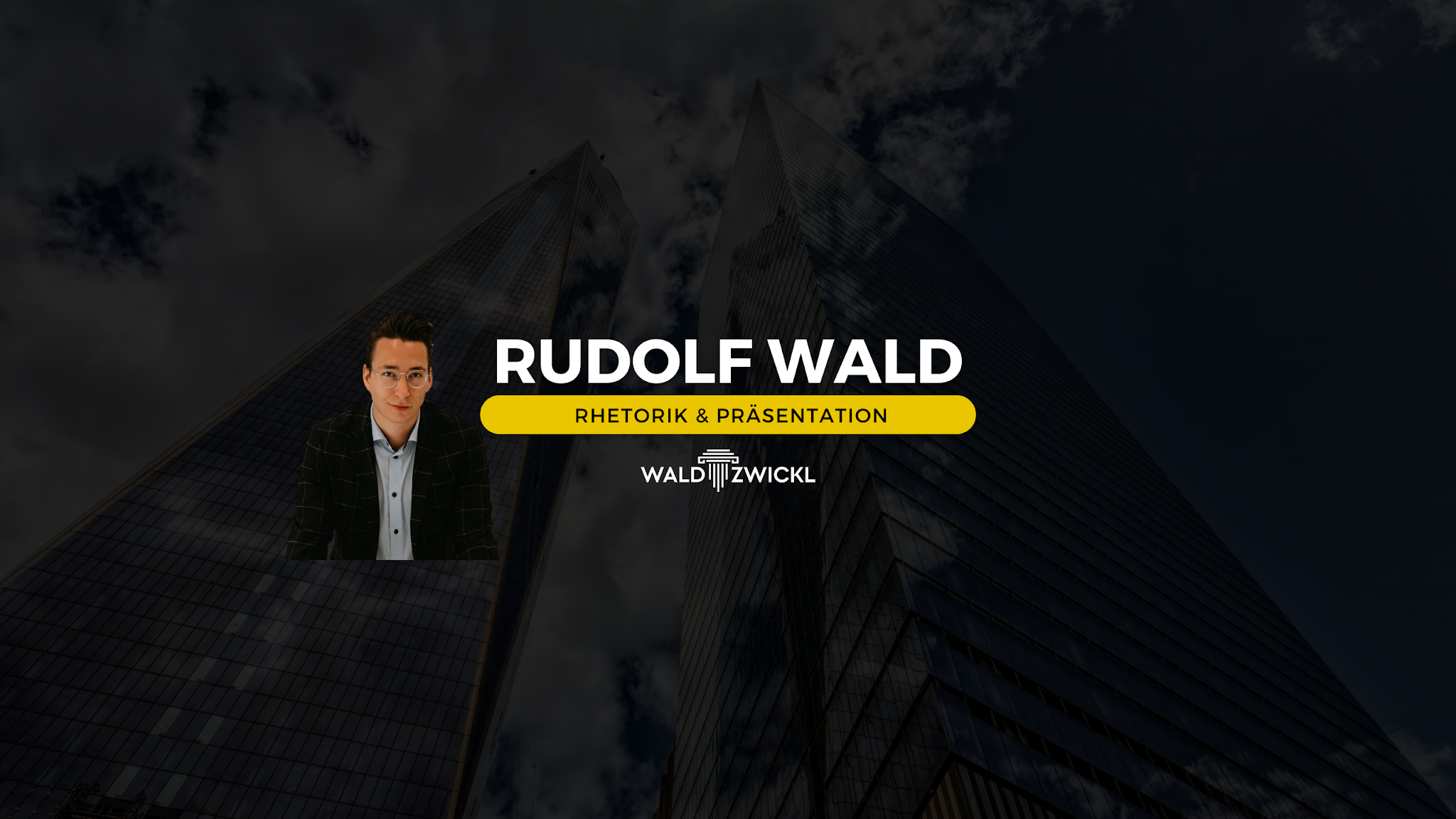 Rudolf Wald Rhetorik YouTube banner