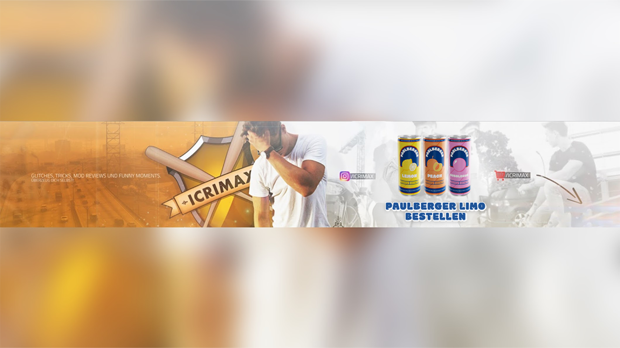 iCrimax YouTube banner