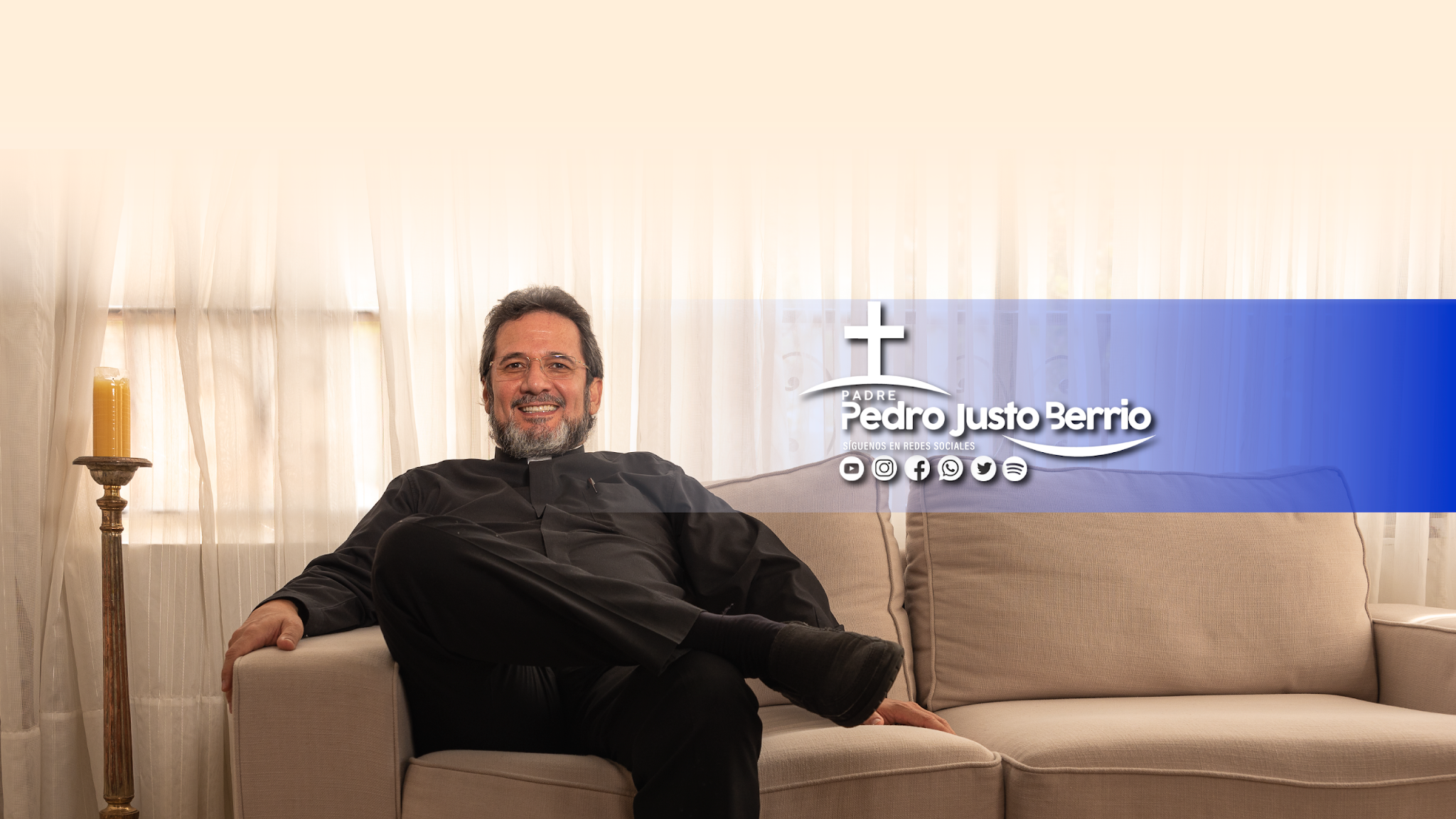 Padre Pedro Justo Berrio YouTube banner