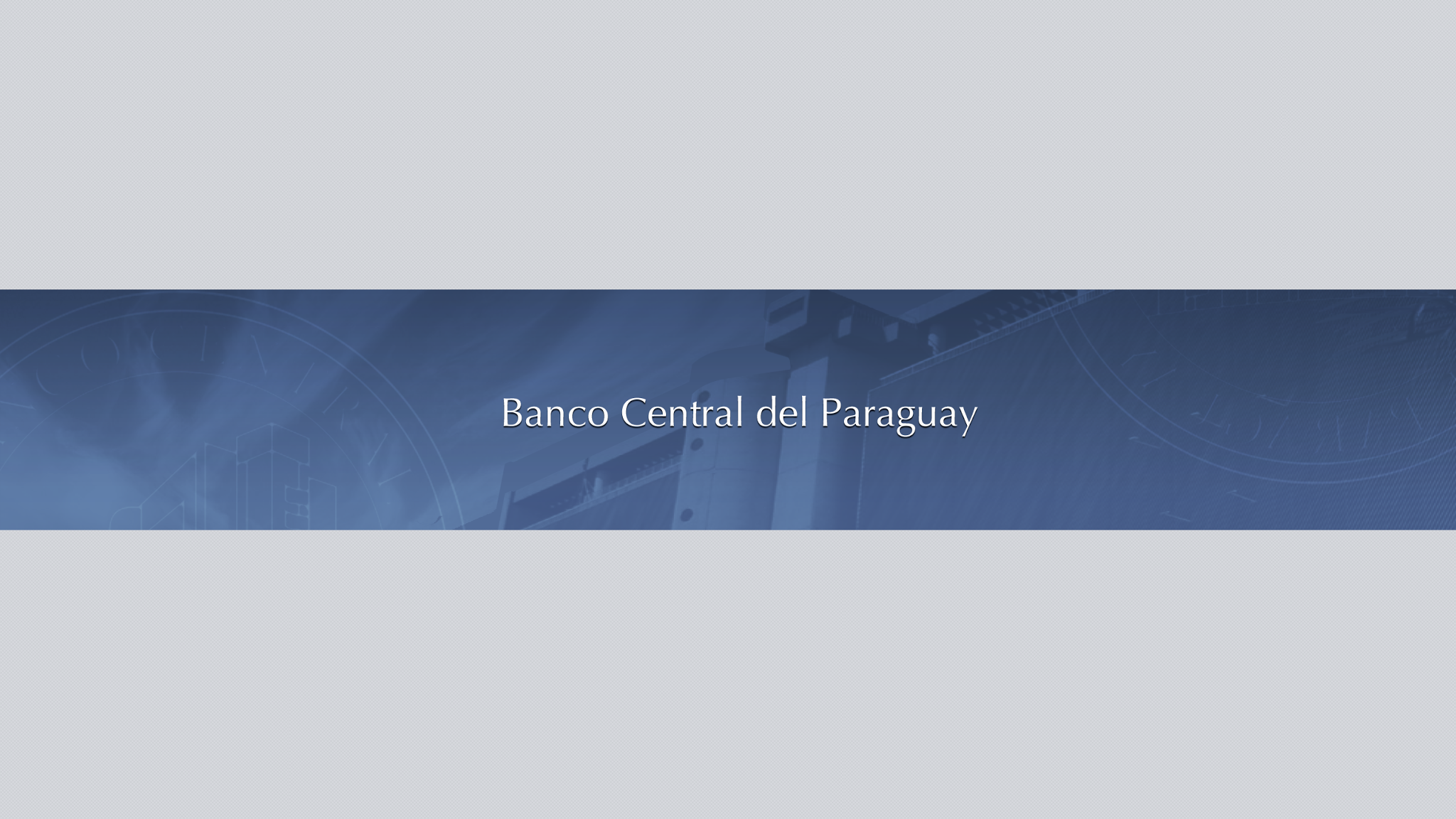 BCP | Banco Central del Paraguay YouTube banner