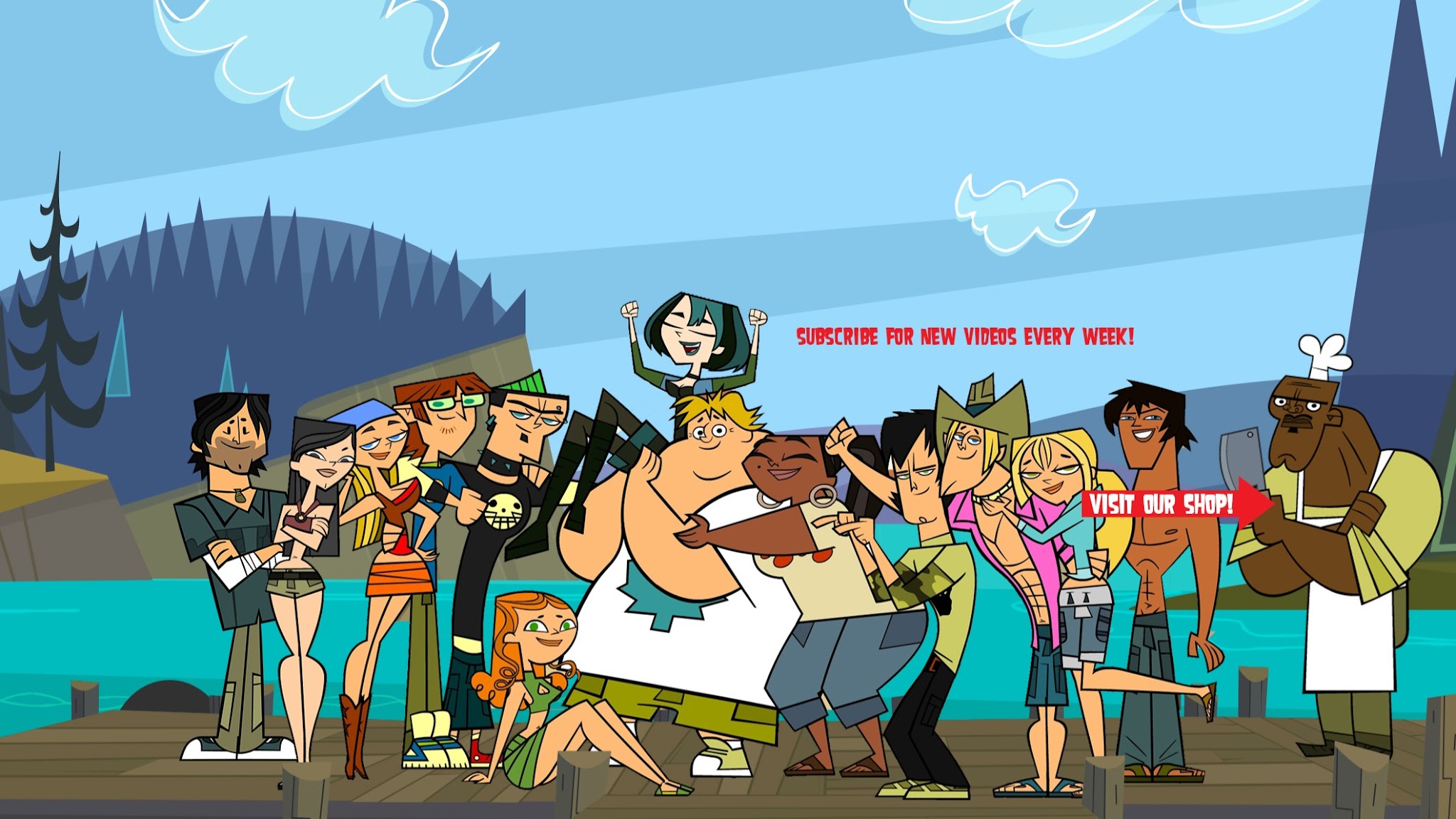 Total Drama Official YouTube banner