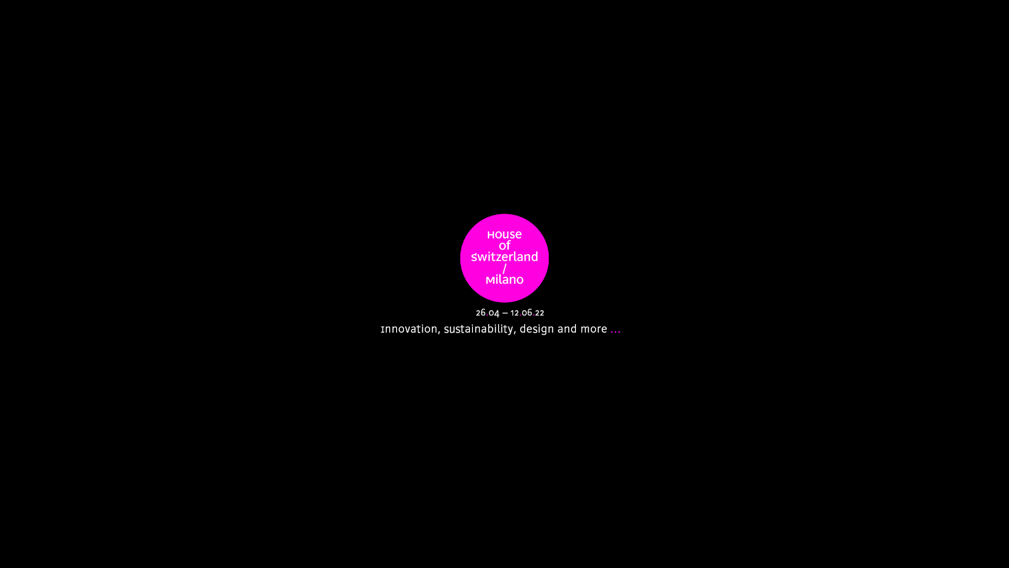 House of Switzerland YouTube banner