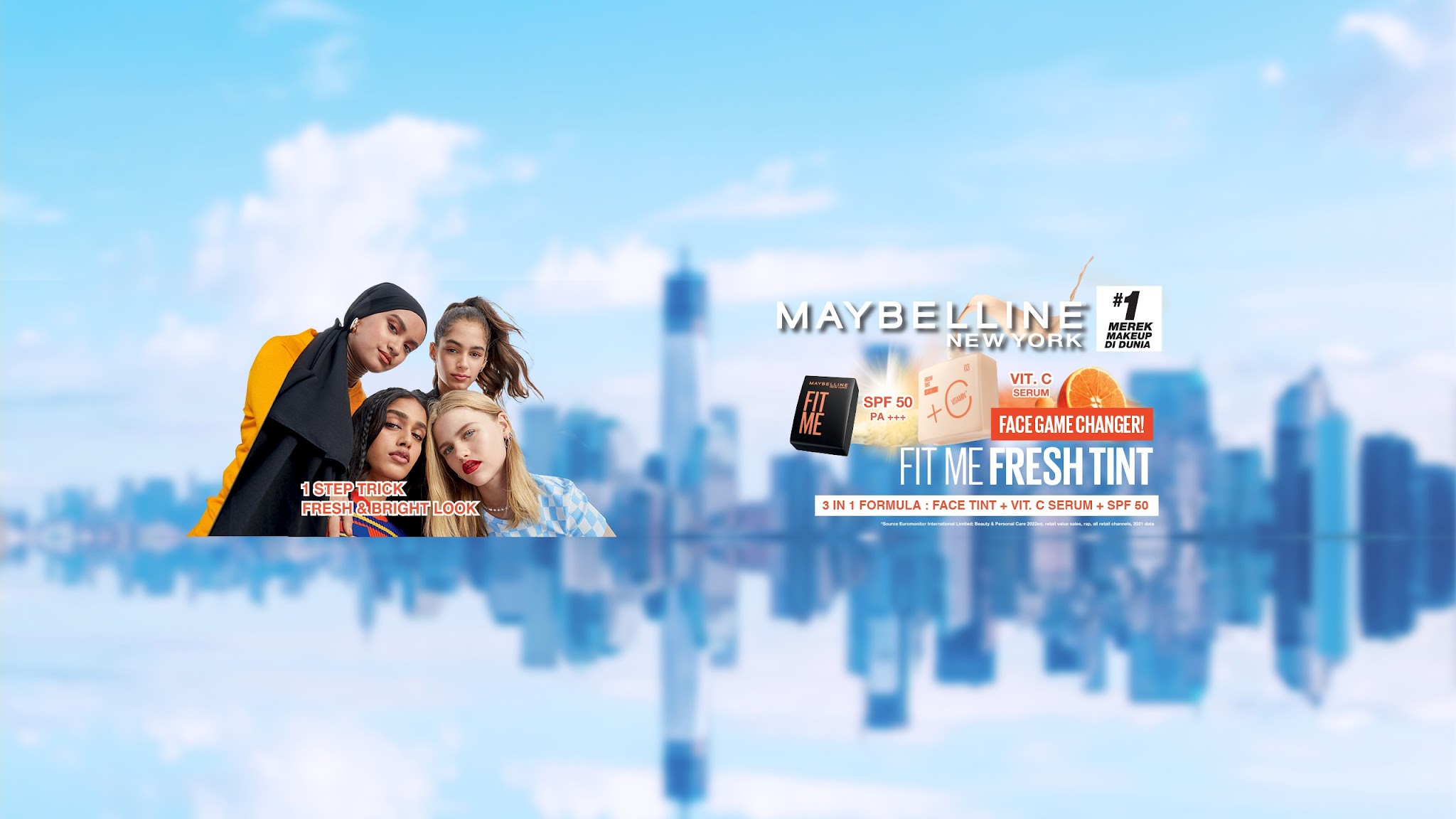 Maybelline Indonesia YouTube banner