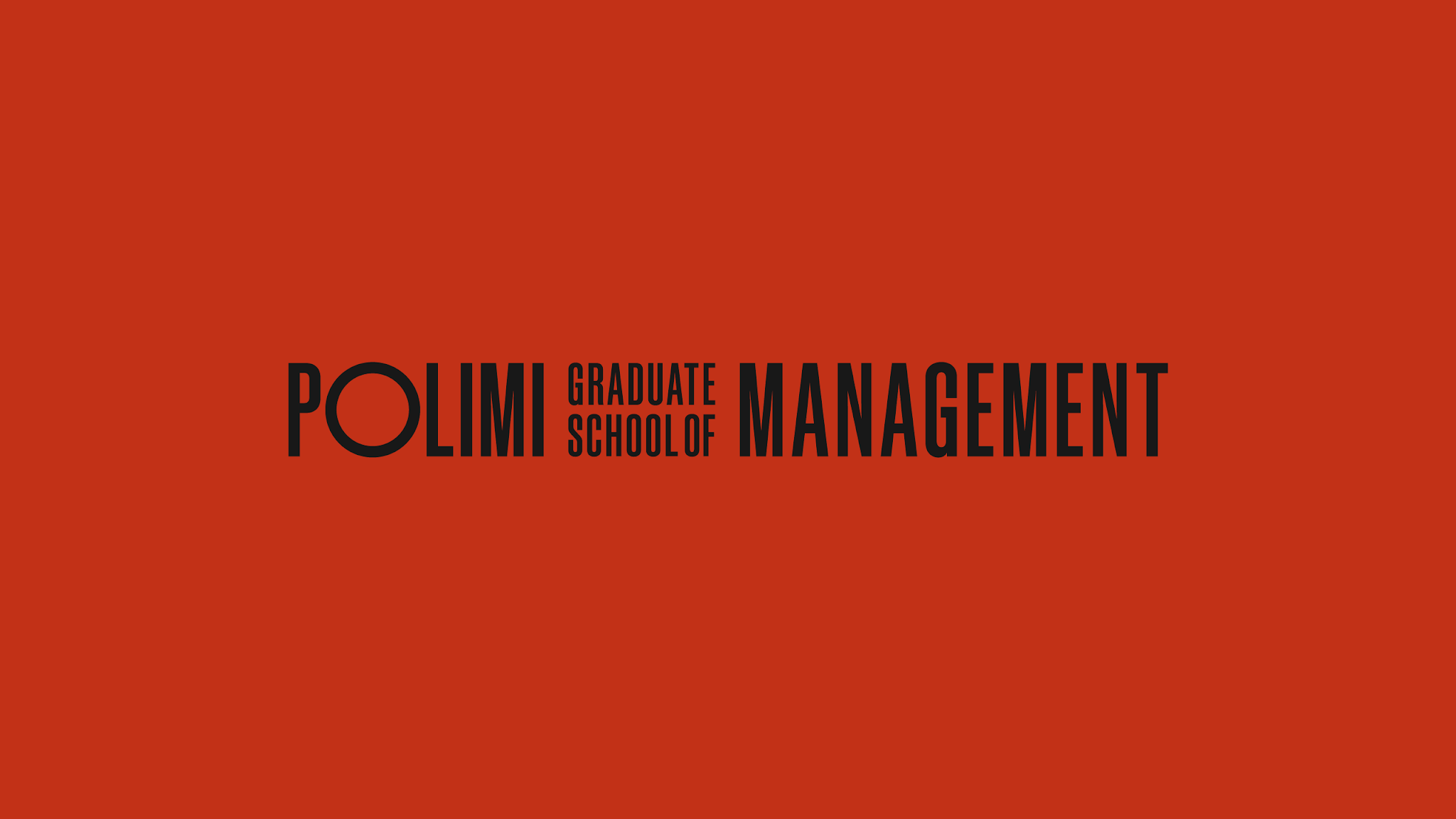 POLIMI Graduate School of Management  YouTube banner