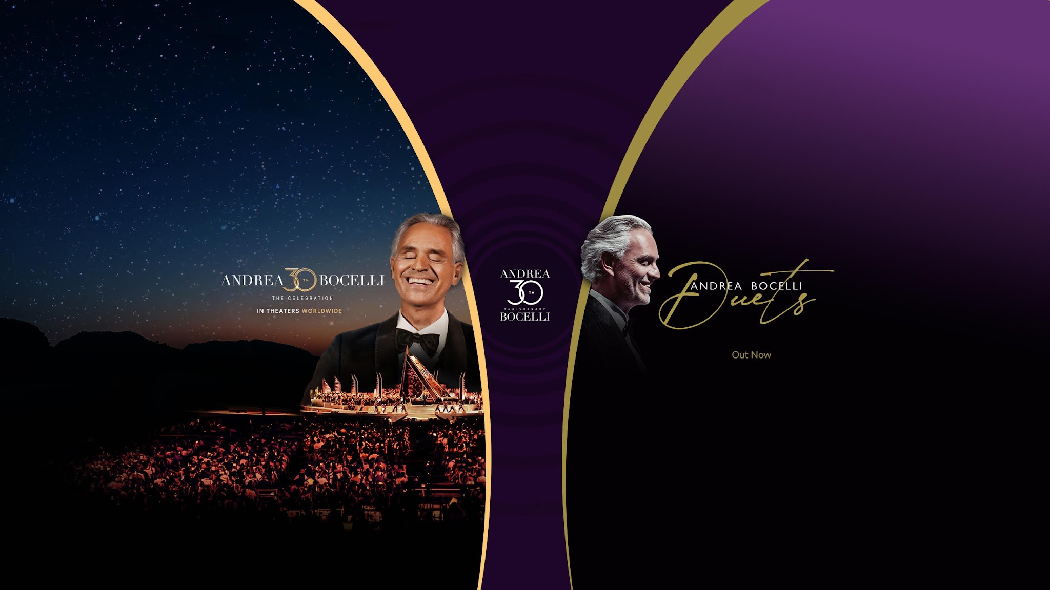Andrea Bocelli YouTube banner