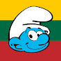 Smurfai • Lietuvių logo
