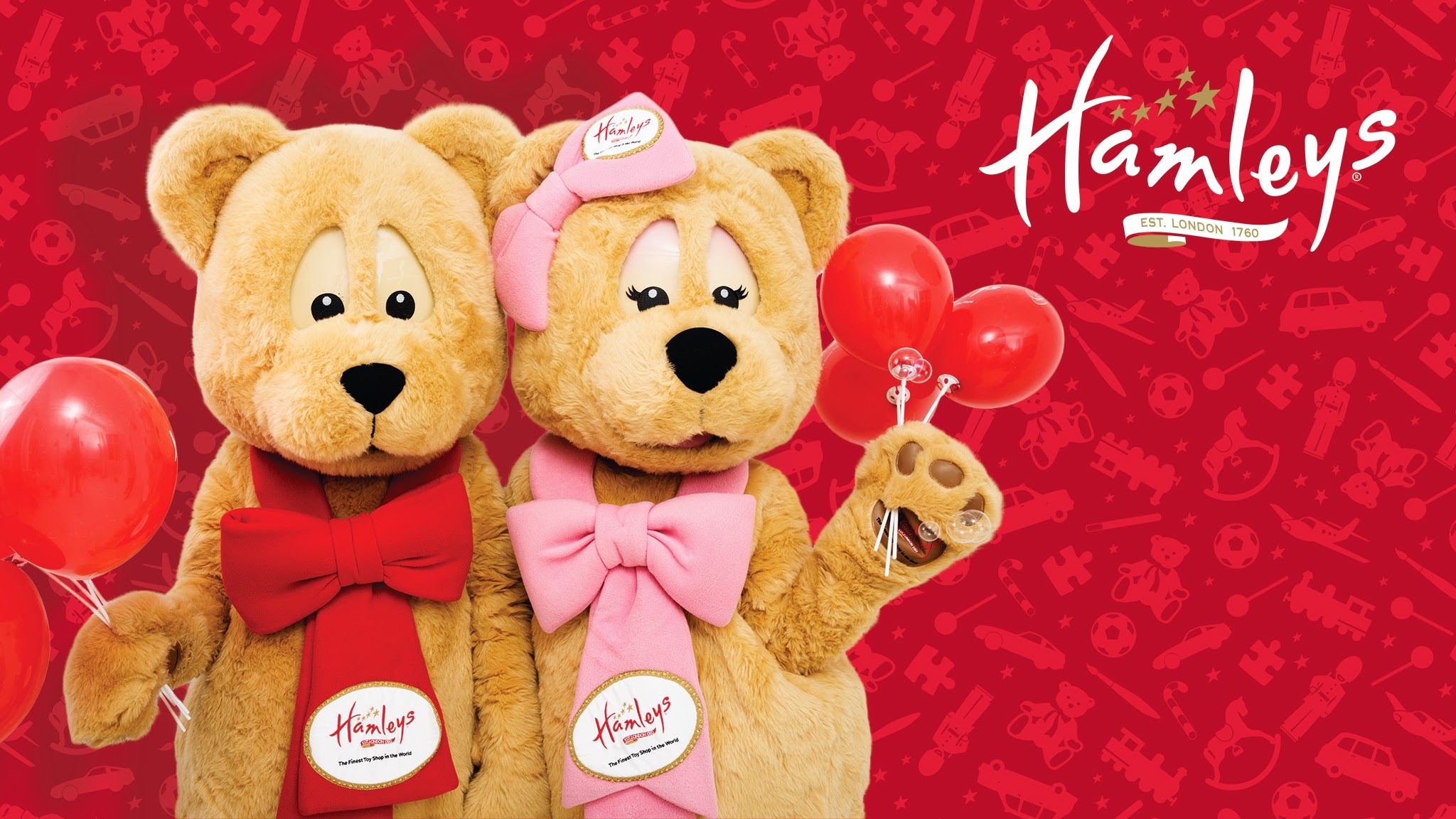 Hamleys Norge YouTube banner