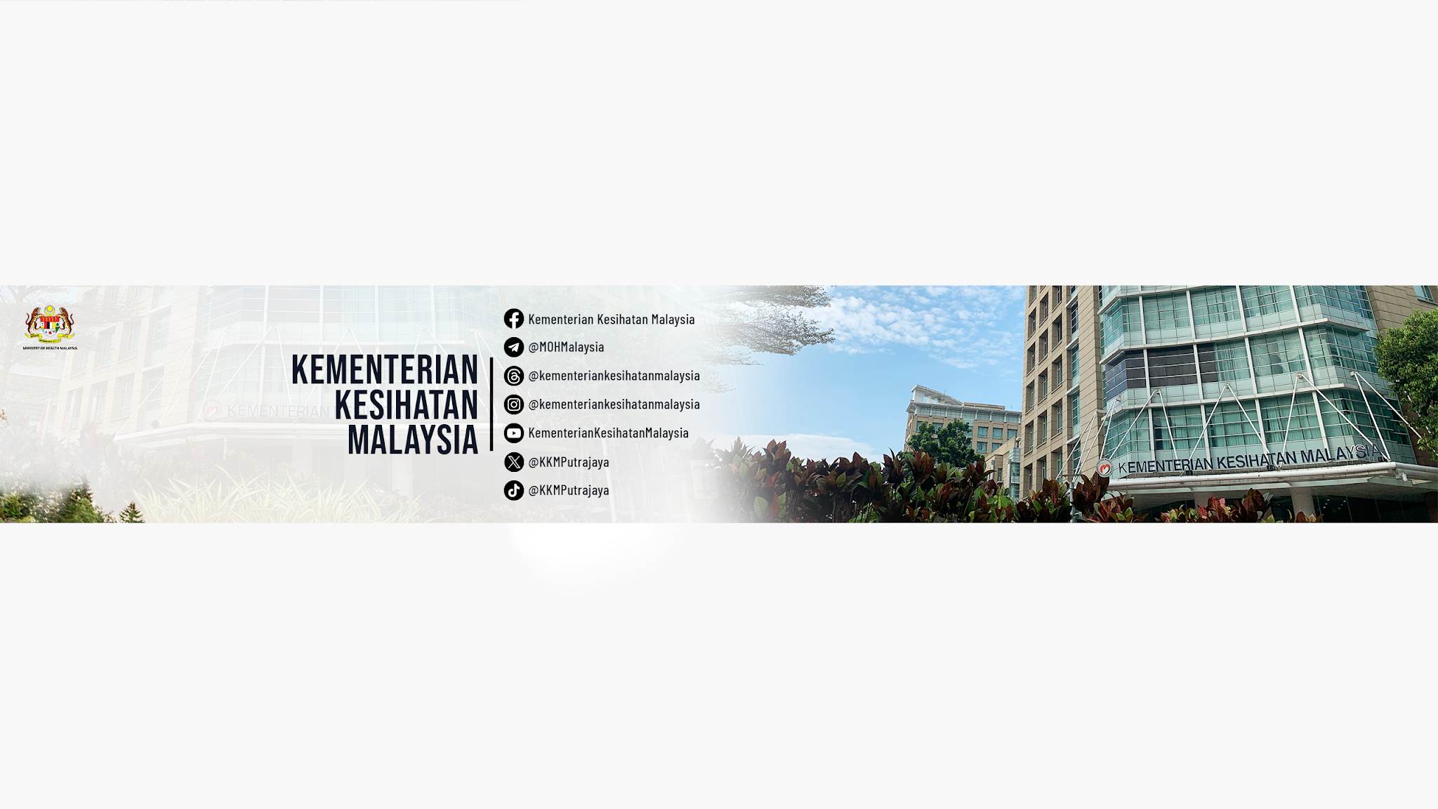 Kementerian Kesihatan Malaysia YouTube banner