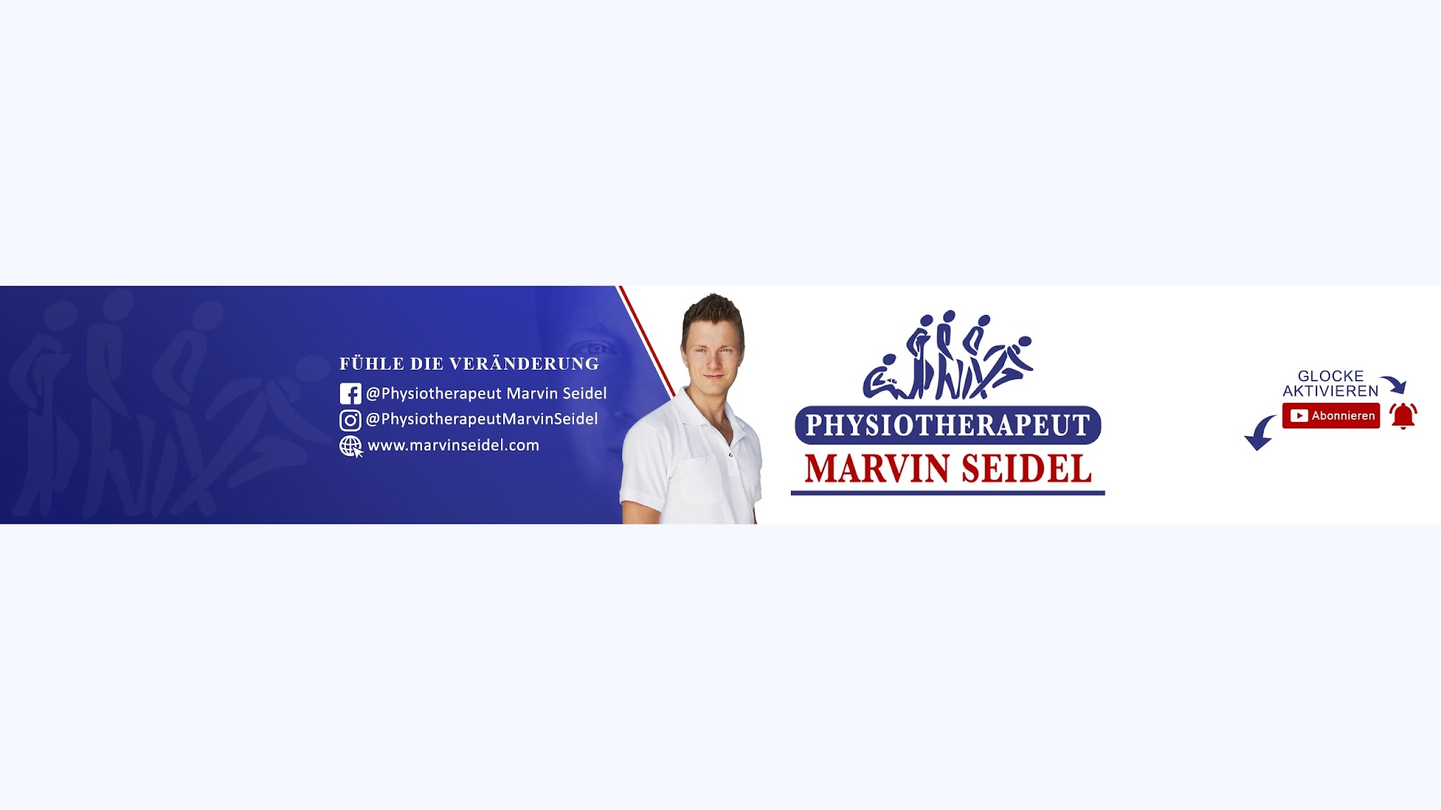 Physiotherapeut Marvin Seidel YouTube banner
