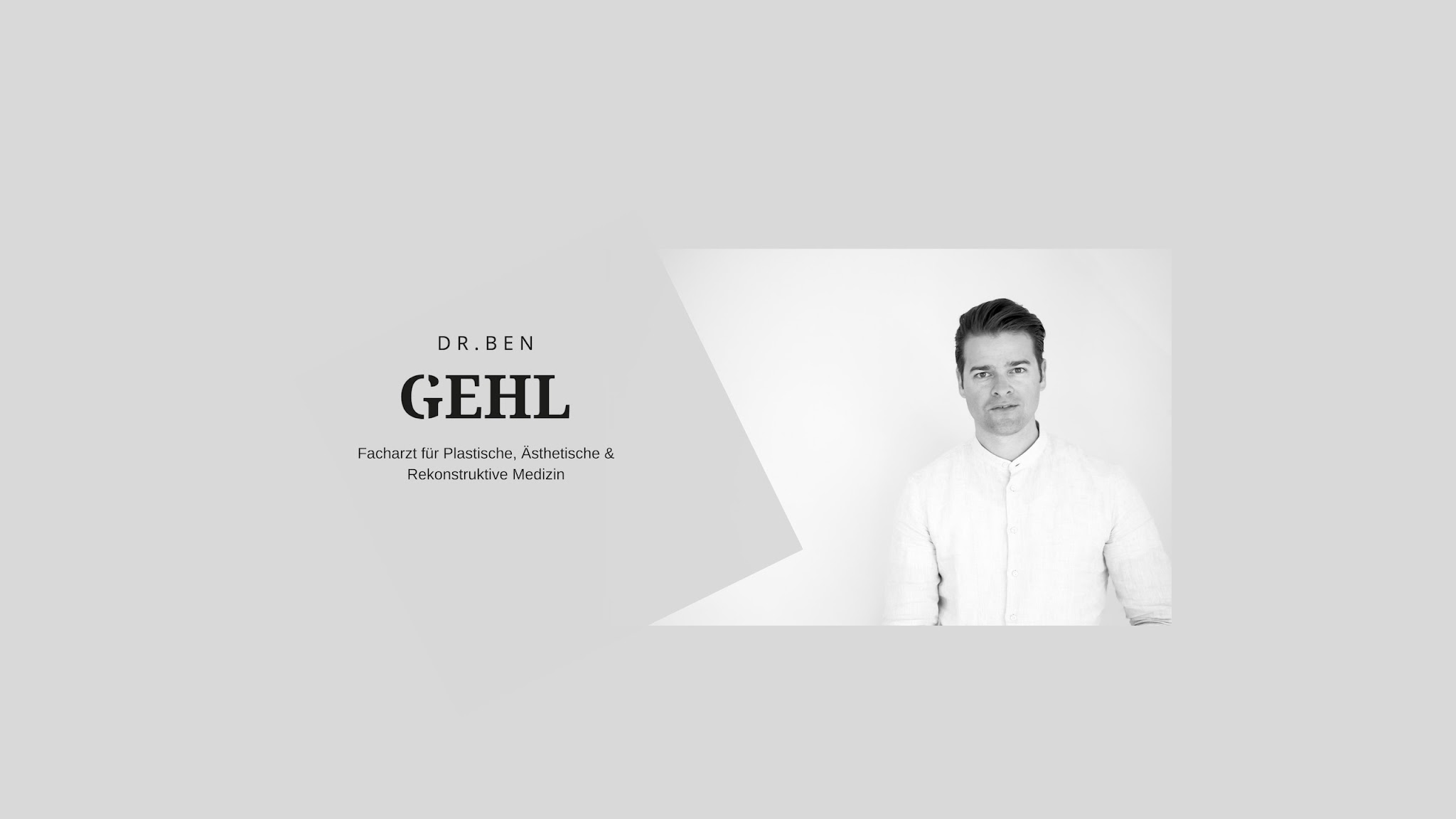 Dr. Benjamin Gehl YouTube banner