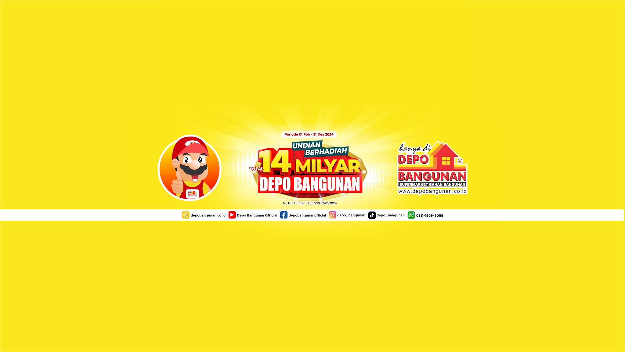Depo Bangunan YouTube banner
