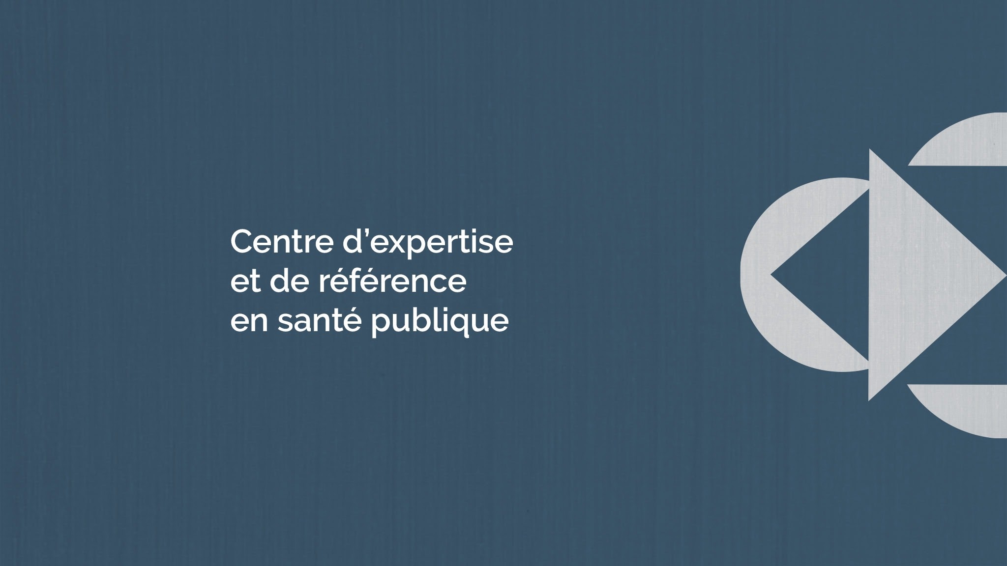 Institut national de santé publique du Québec (INSPQ) YouTube banner