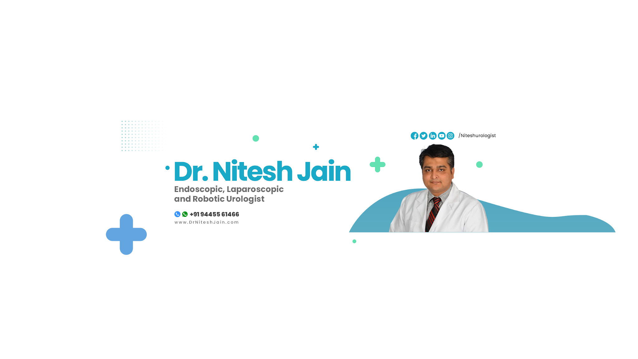 Dr Nitesh Jain Urologist YouTube banner