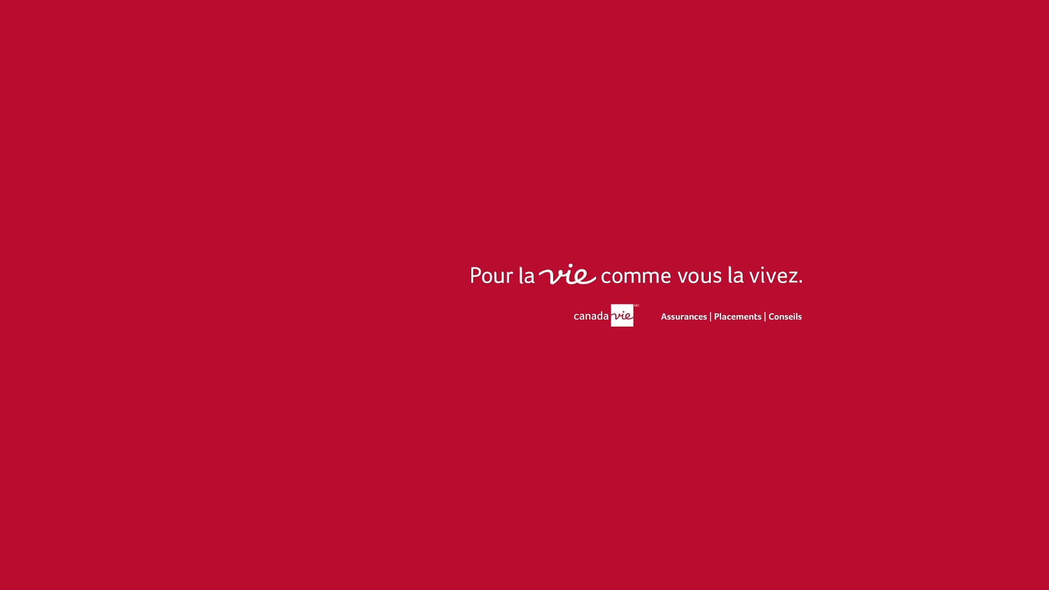 Canada Vie YouTube banner