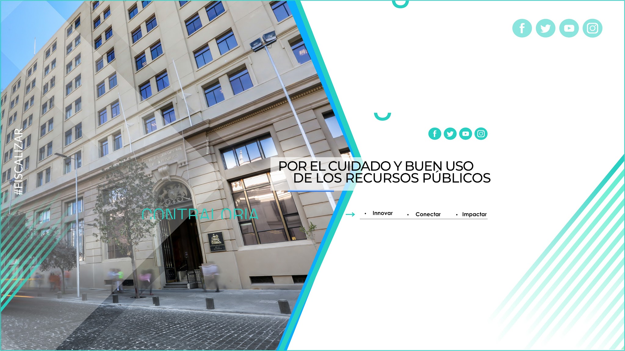 Contraloría General de la República de Chile YouTube banner
