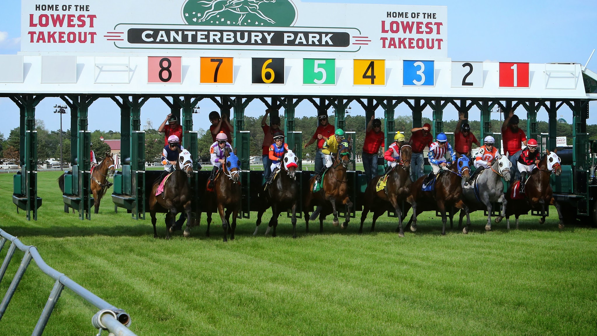Canterbury Park YouTube banner