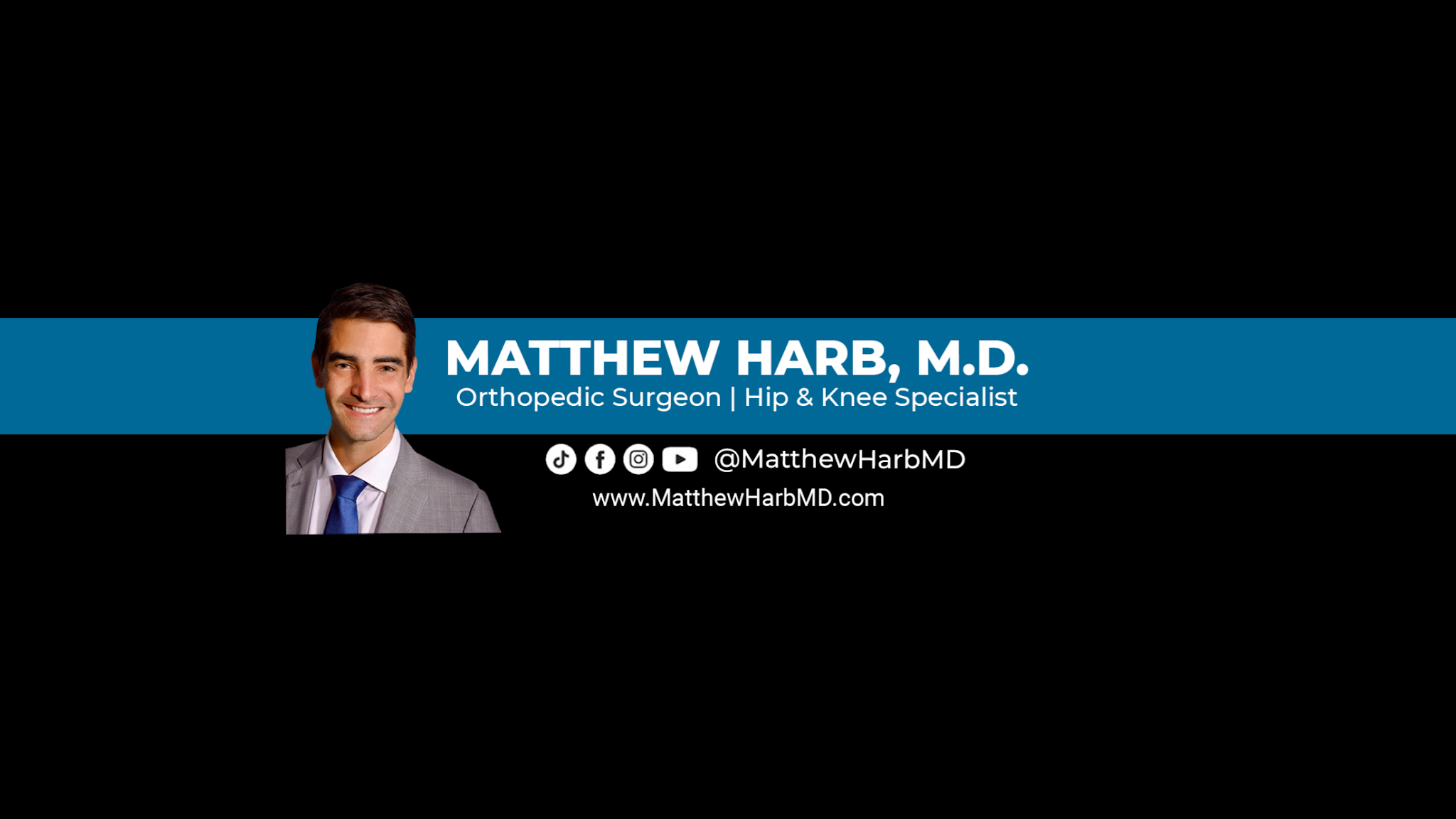 Matthew Harb, M.D YouTube banner