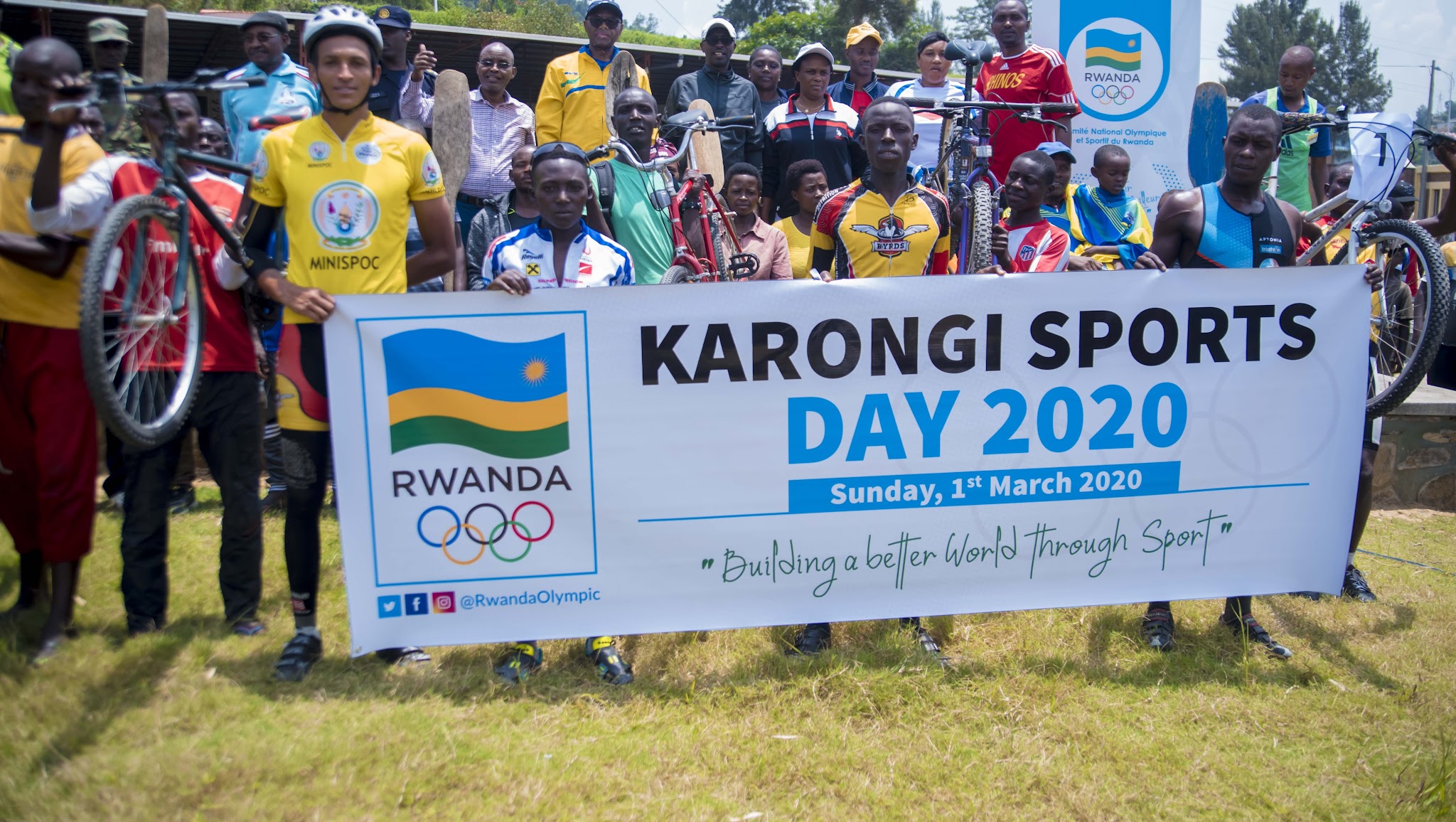 RwandaOlympic Channel YouTube banner
