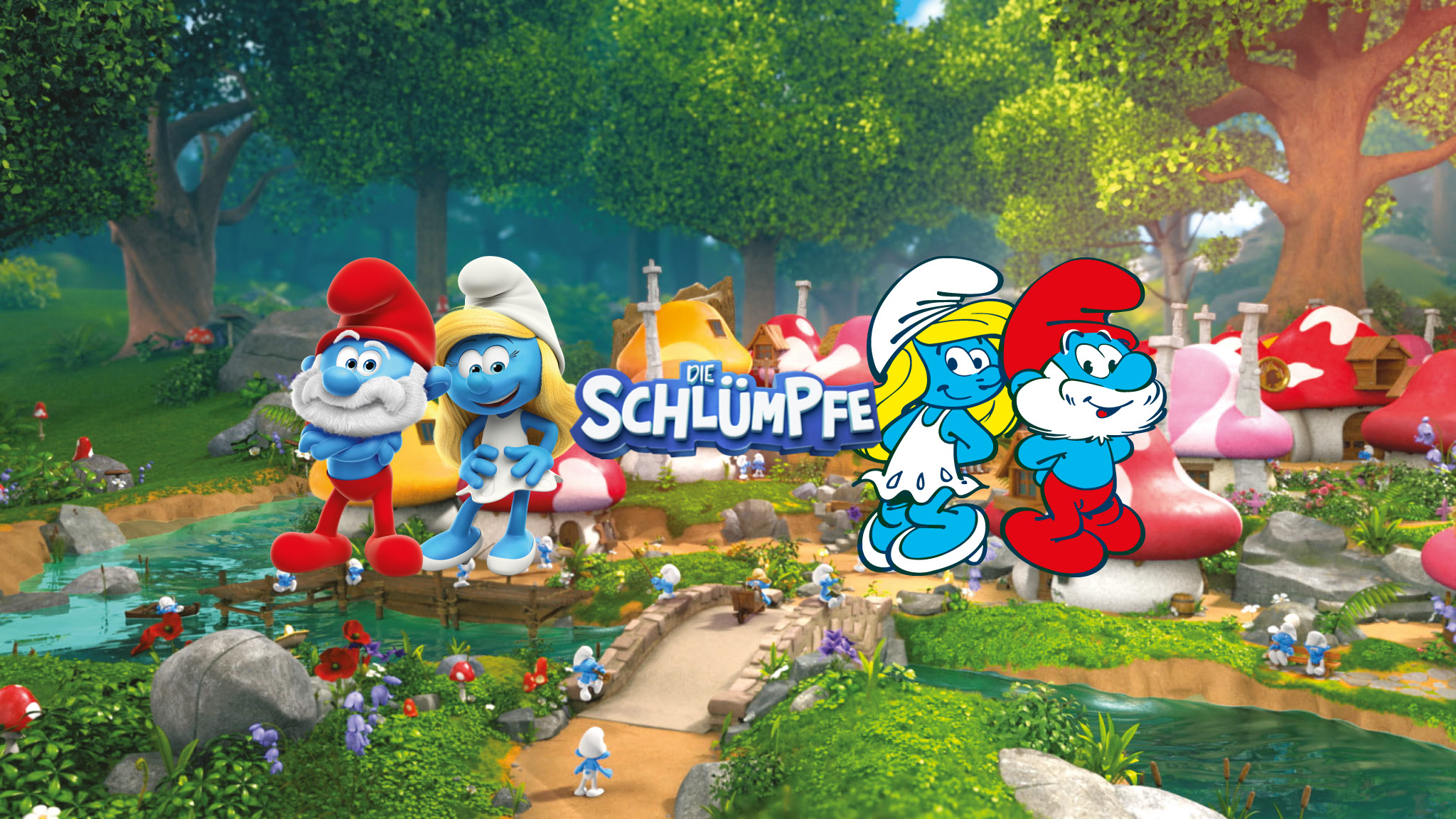 Die Schlümpfe • Auf Deutsch YouTube banner
