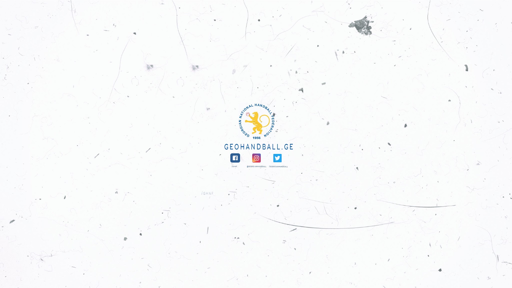 Georgian National Handball Federation (Official) YouTube banner