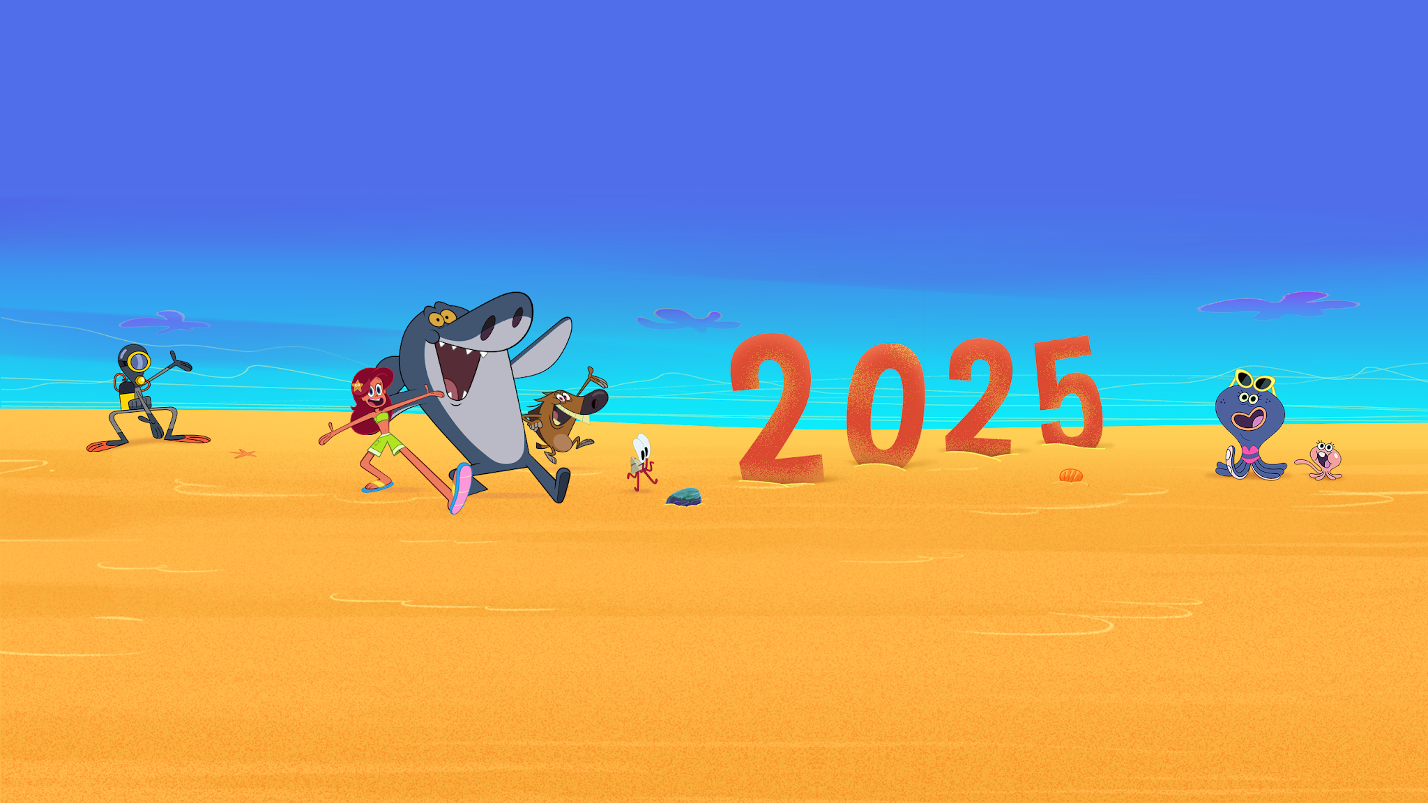 Zig & Sharko YouTube banner