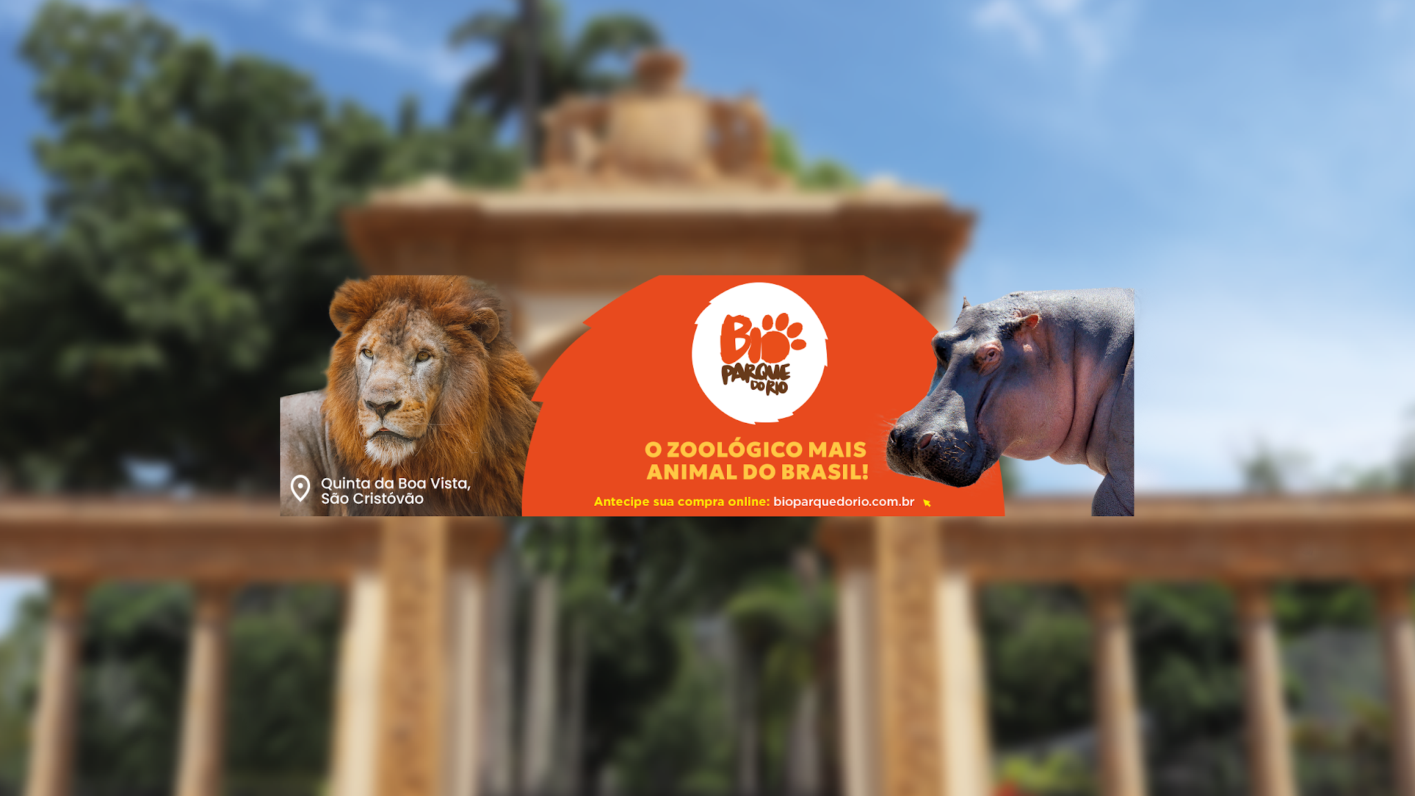 BioParque do Rio YouTube banner