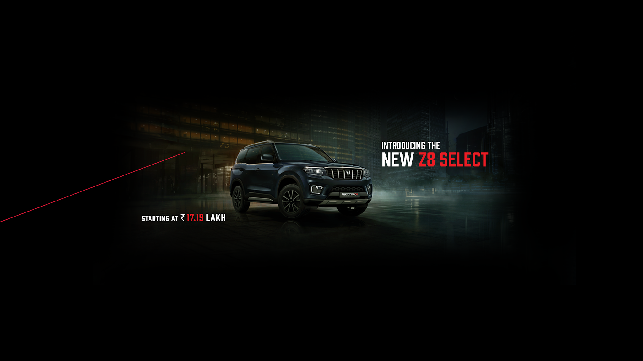 Mahindra Scorpio YouTube banner
