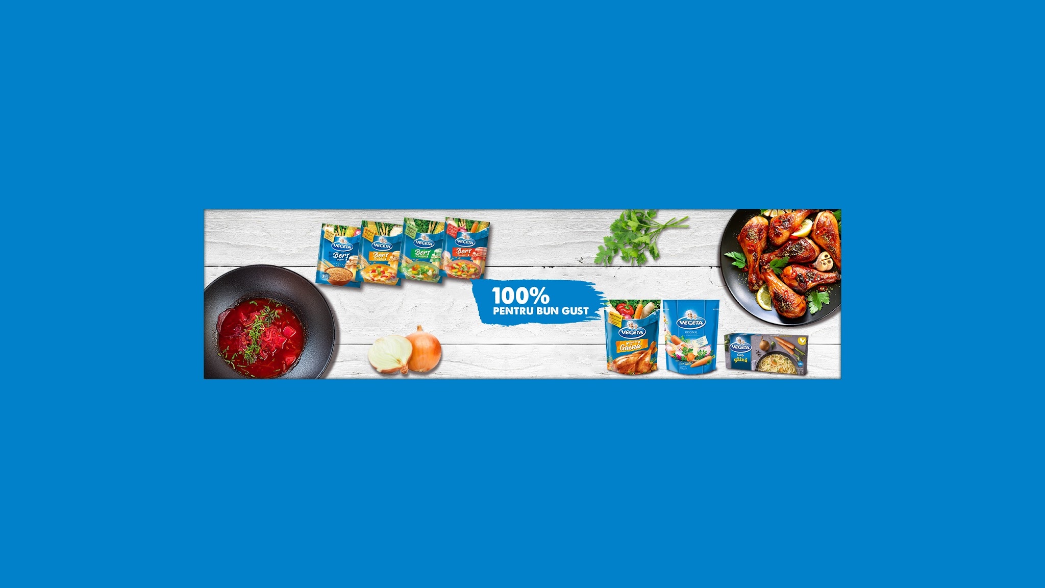 Vegeta Romania YouTube banner