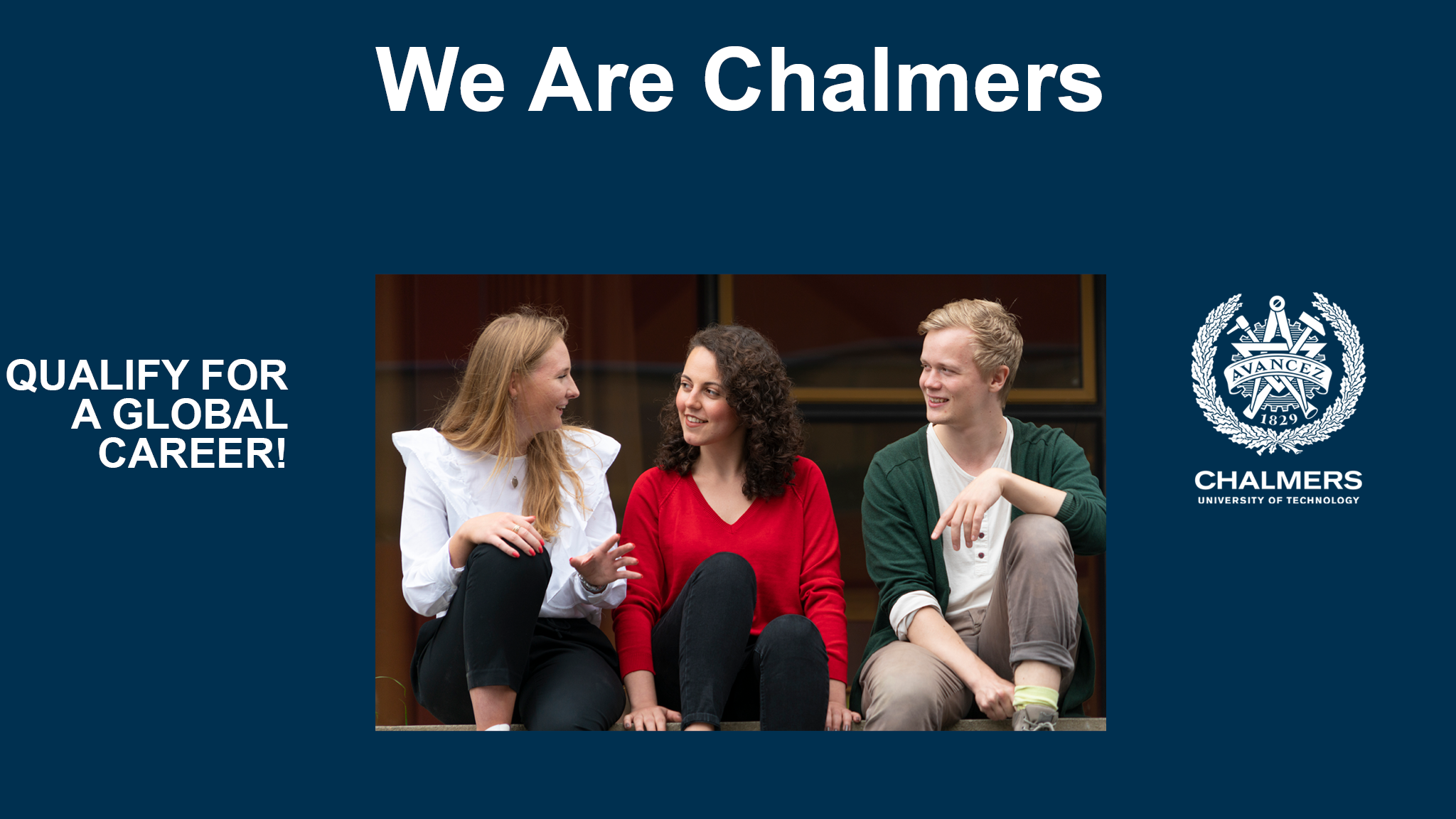 We Are Chalmers YouTube banner