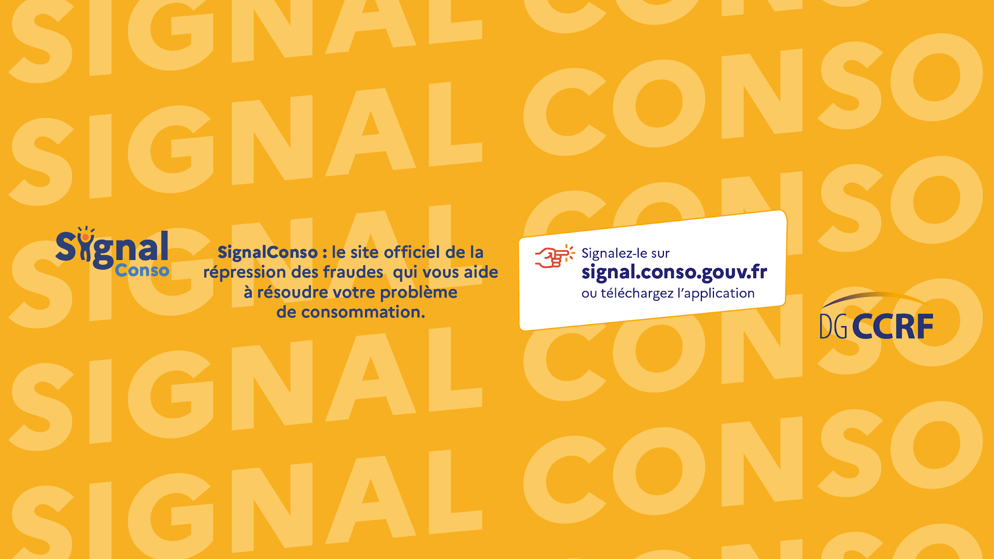 DGCCRF YouTube banner