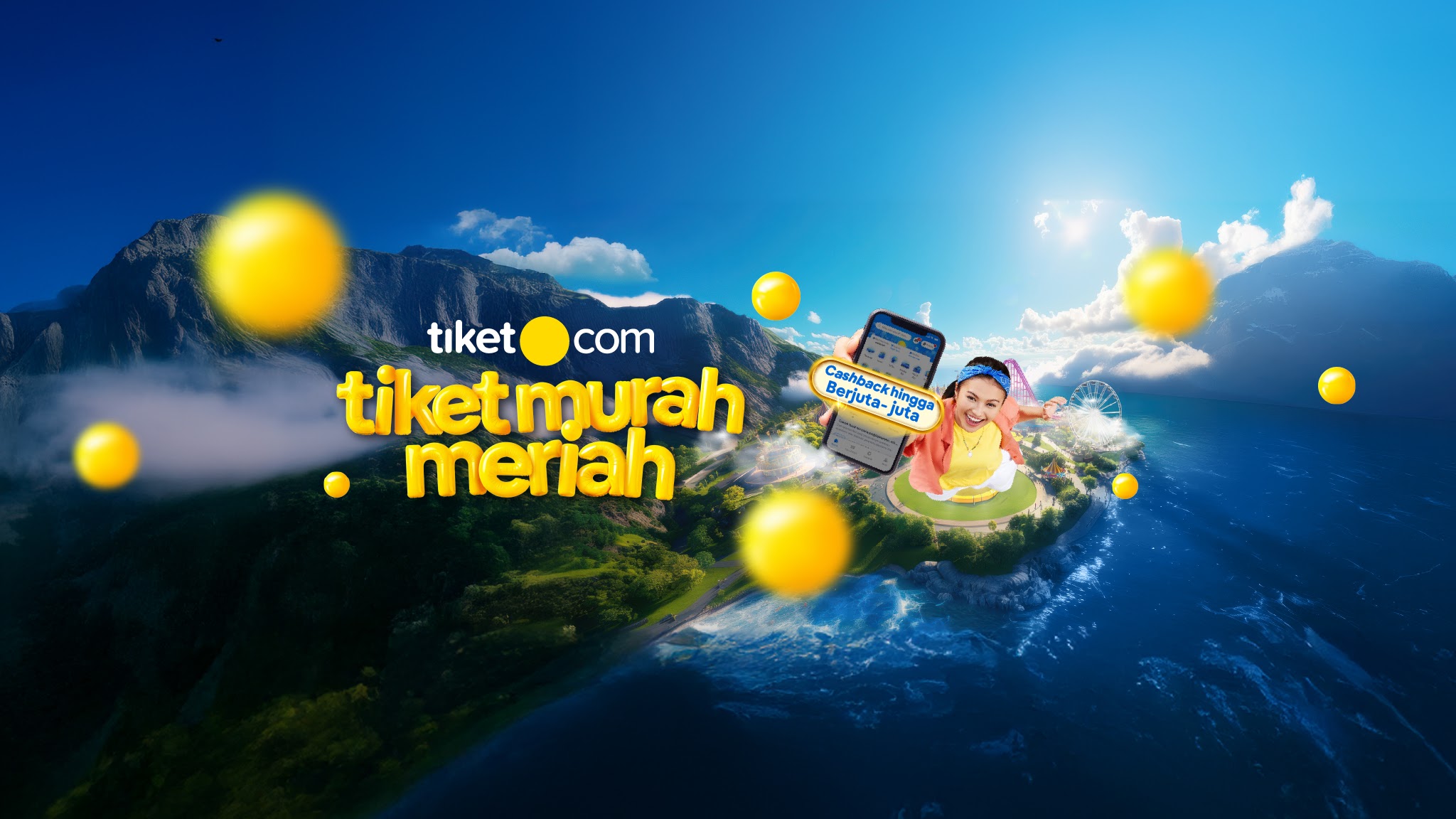 Tiket.com YouTube banner