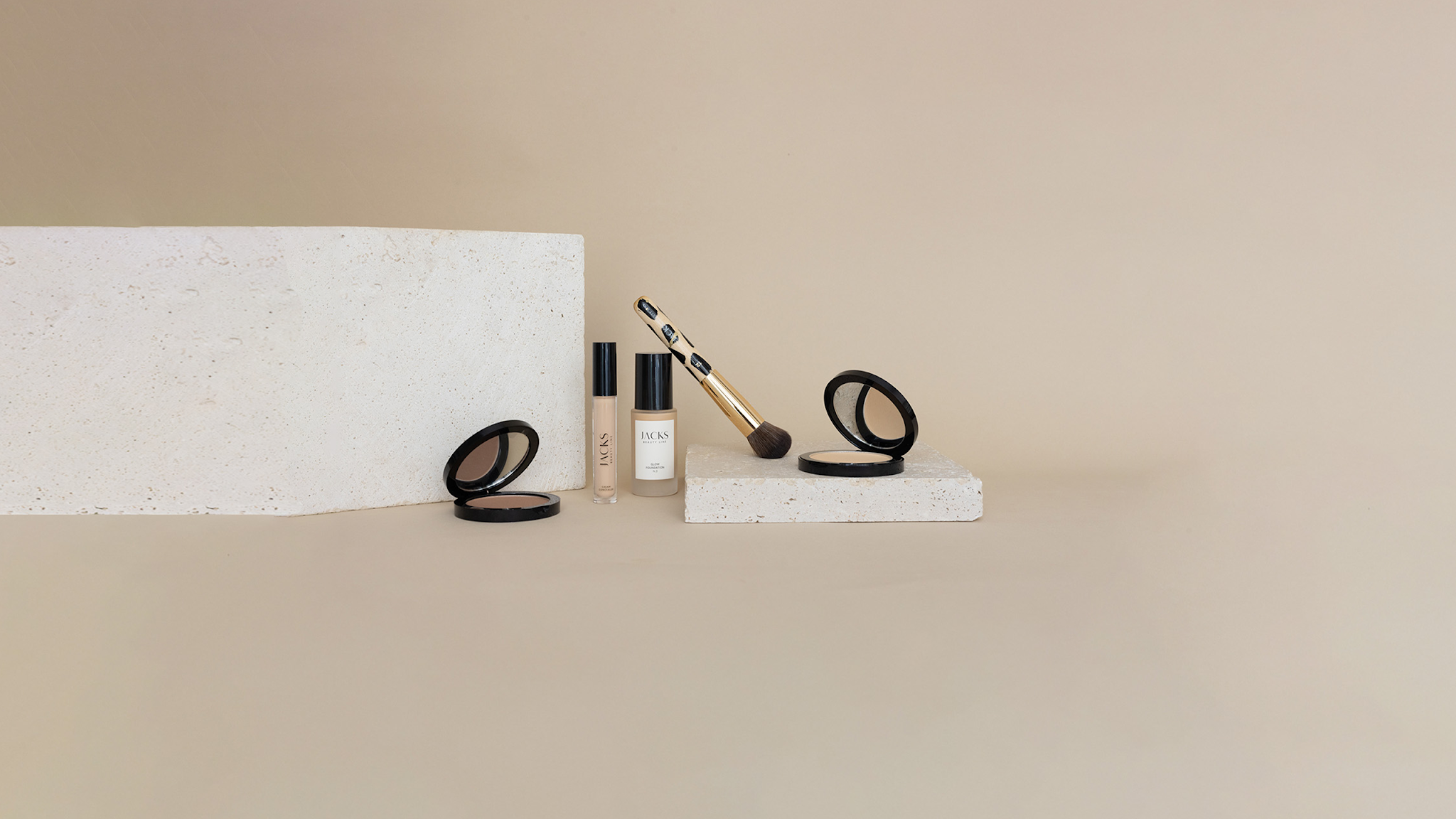 JACKS beauty line YouTube banner