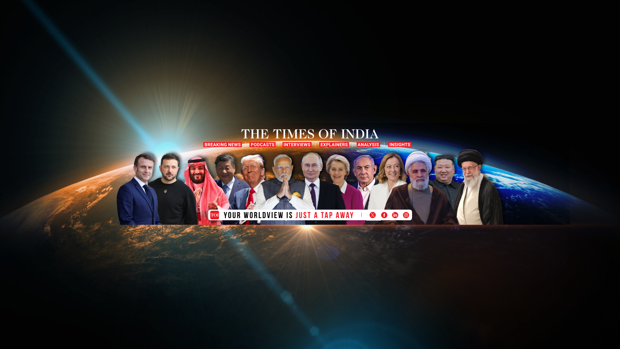 Times Of India YouTube banner