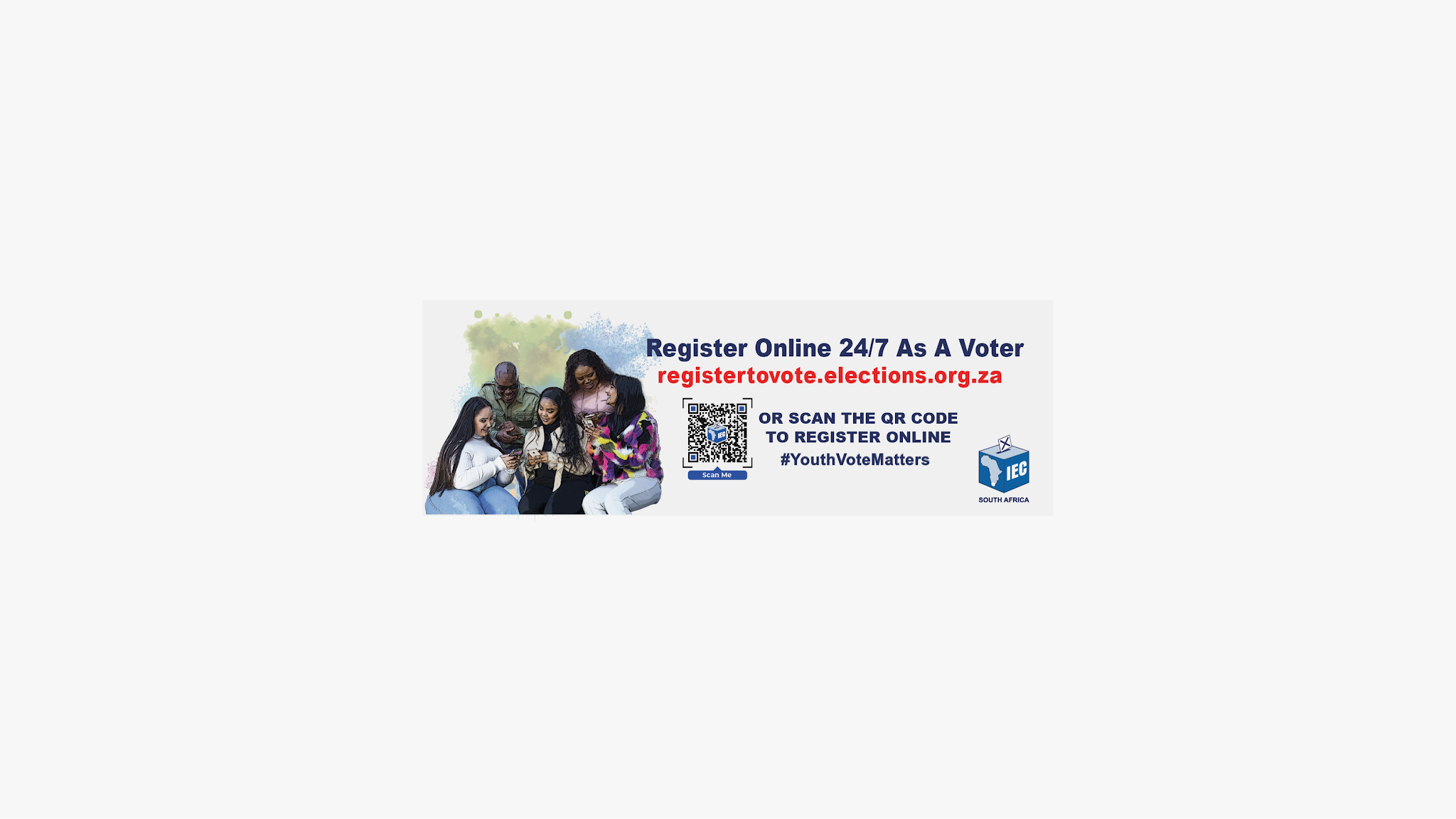 Electoral Commission of South Africa (IEC) YouTube banner