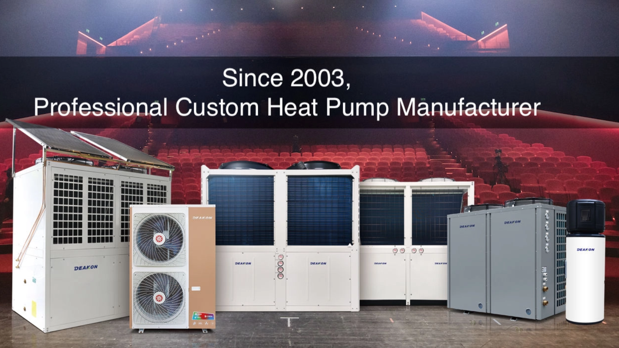 Deakon Heat Pump Manufacturer YouTube banner