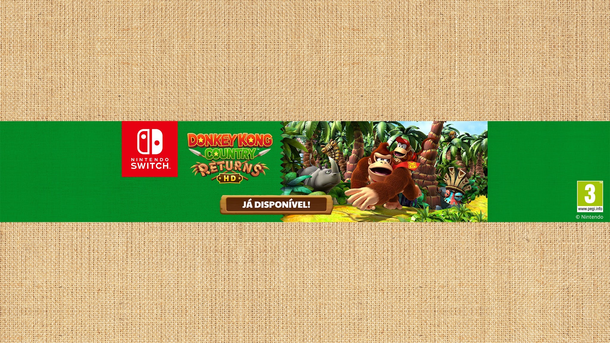 Nintendo Portugal YouTube banner