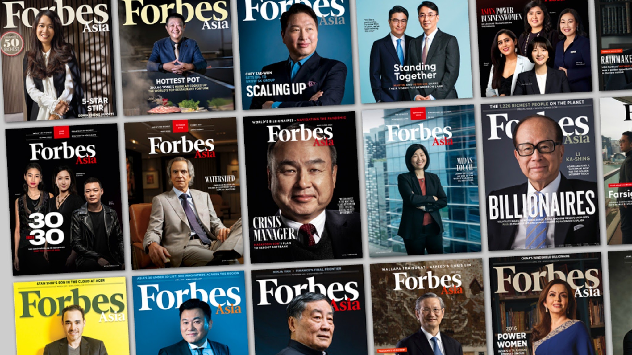 Forbes Asia YouTube banner