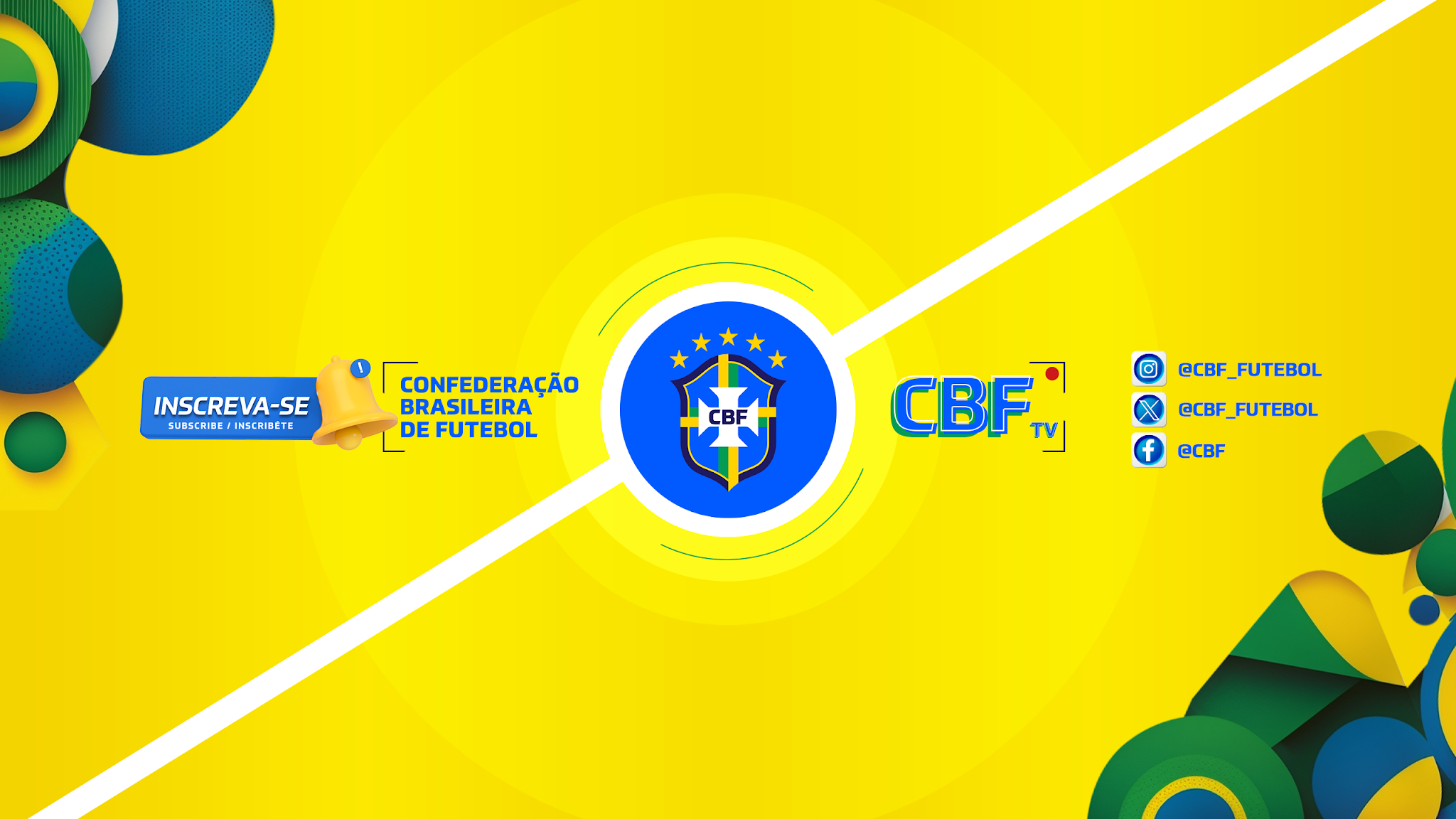 Confederação Brasileira de Futebol YouTube banner