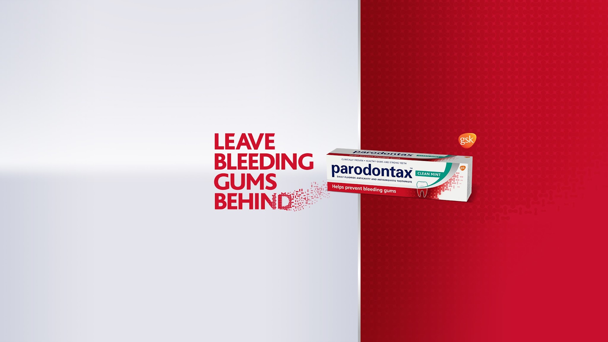 parodontax US YouTube banner