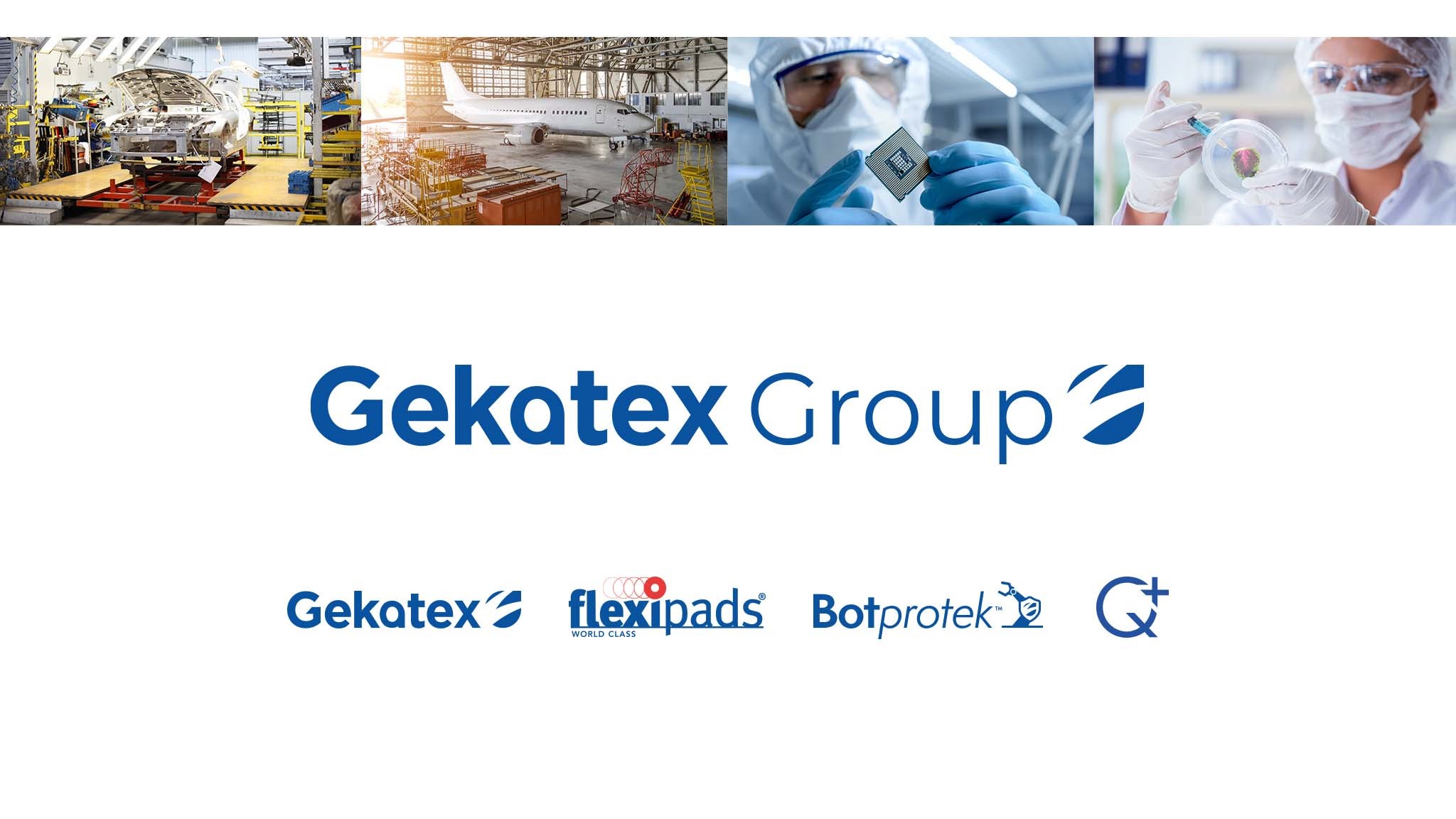 Gekatex Group YouTube banner