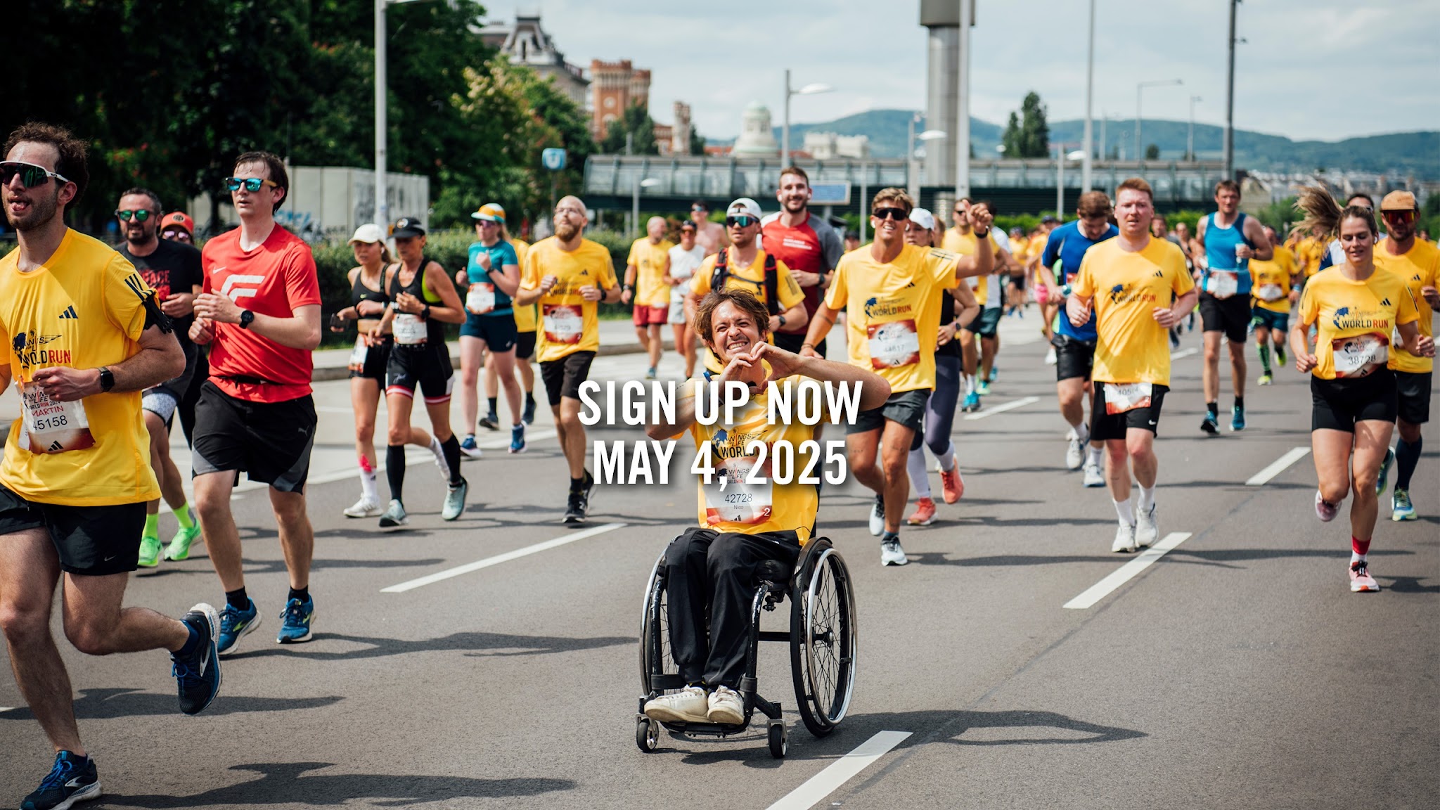 Wings for Life World Run YouTube banner